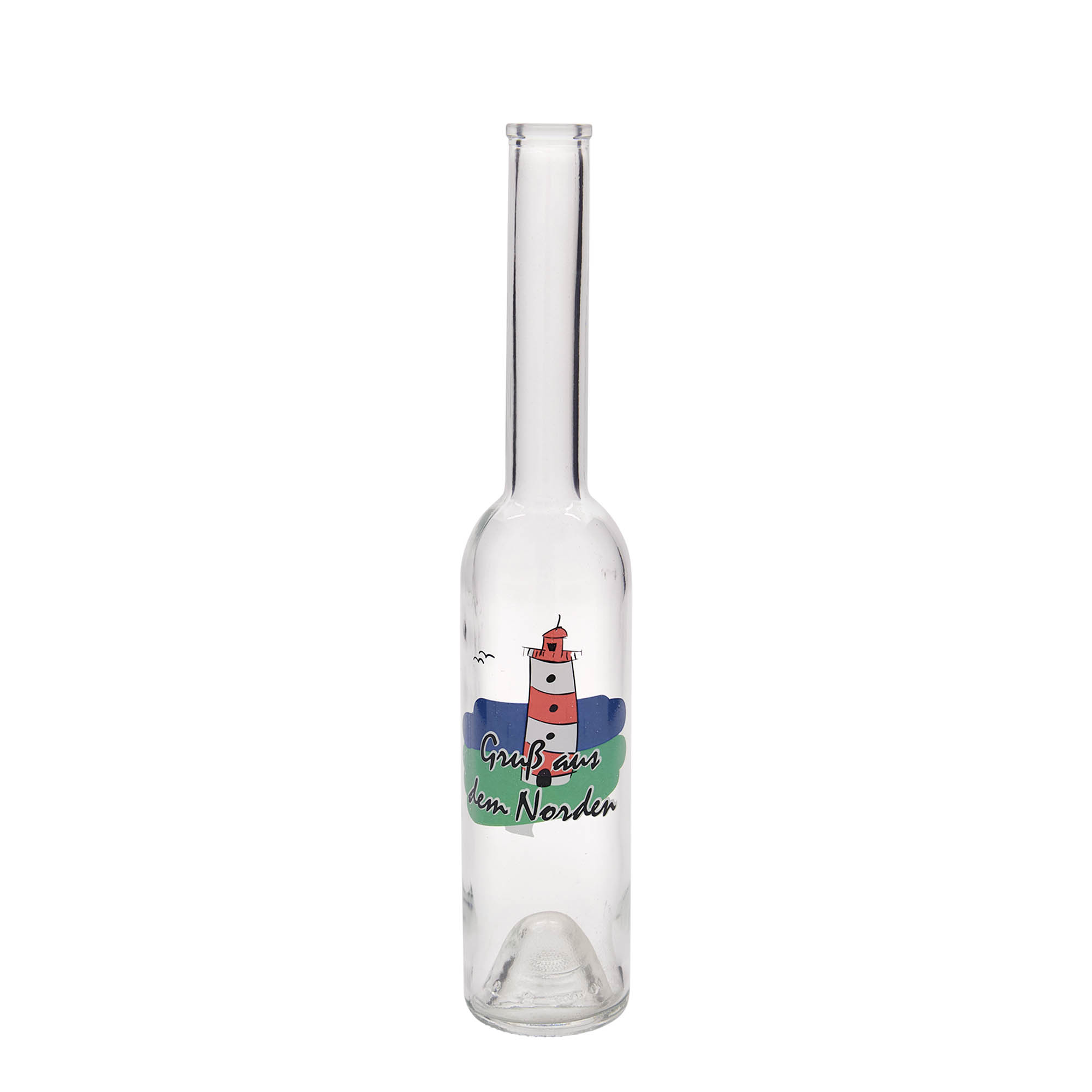 Sticlă de sticlă 350 ml „Opera”, motiv: Nord, gura: plută