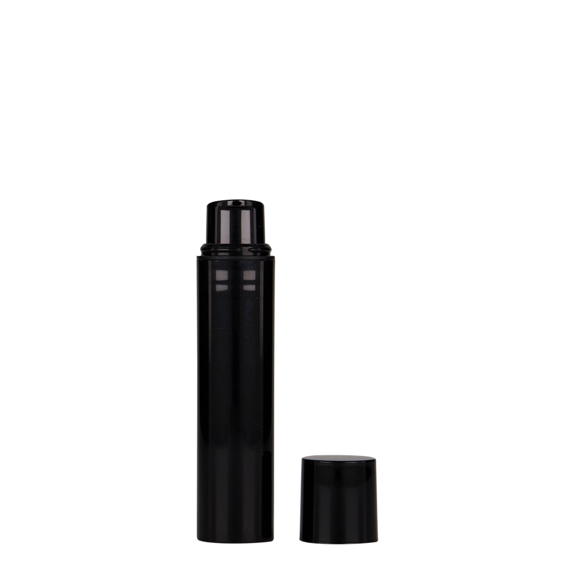 15 ml dozator airless „Nano”, plastic PP, negru