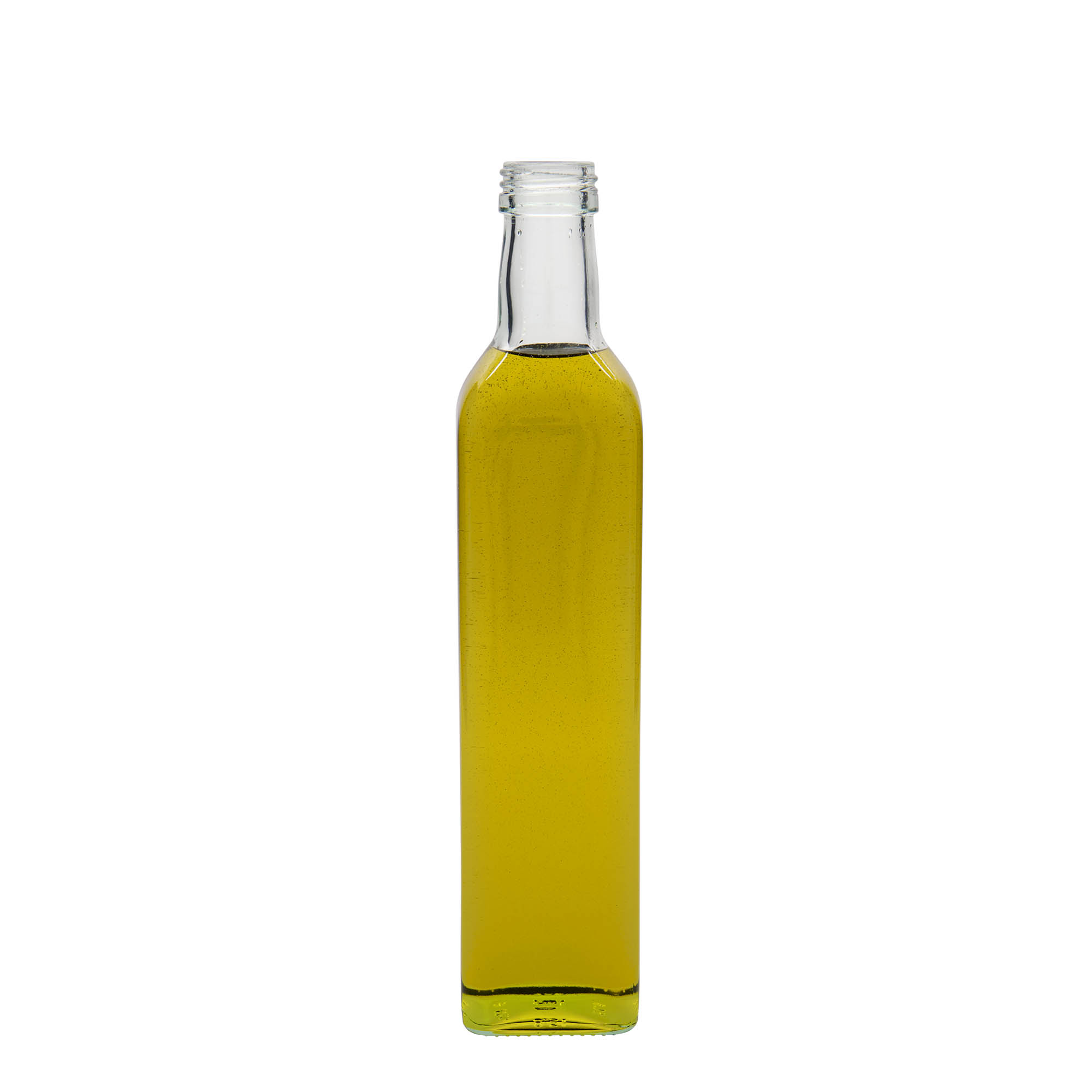 Sticlă de sticlă de 500 ml „Marasca”, pătrată, gura: PP 31,5 Sticlă de sticlă de 500 ml „Marasca”, pătrată, gura: PP 31,5