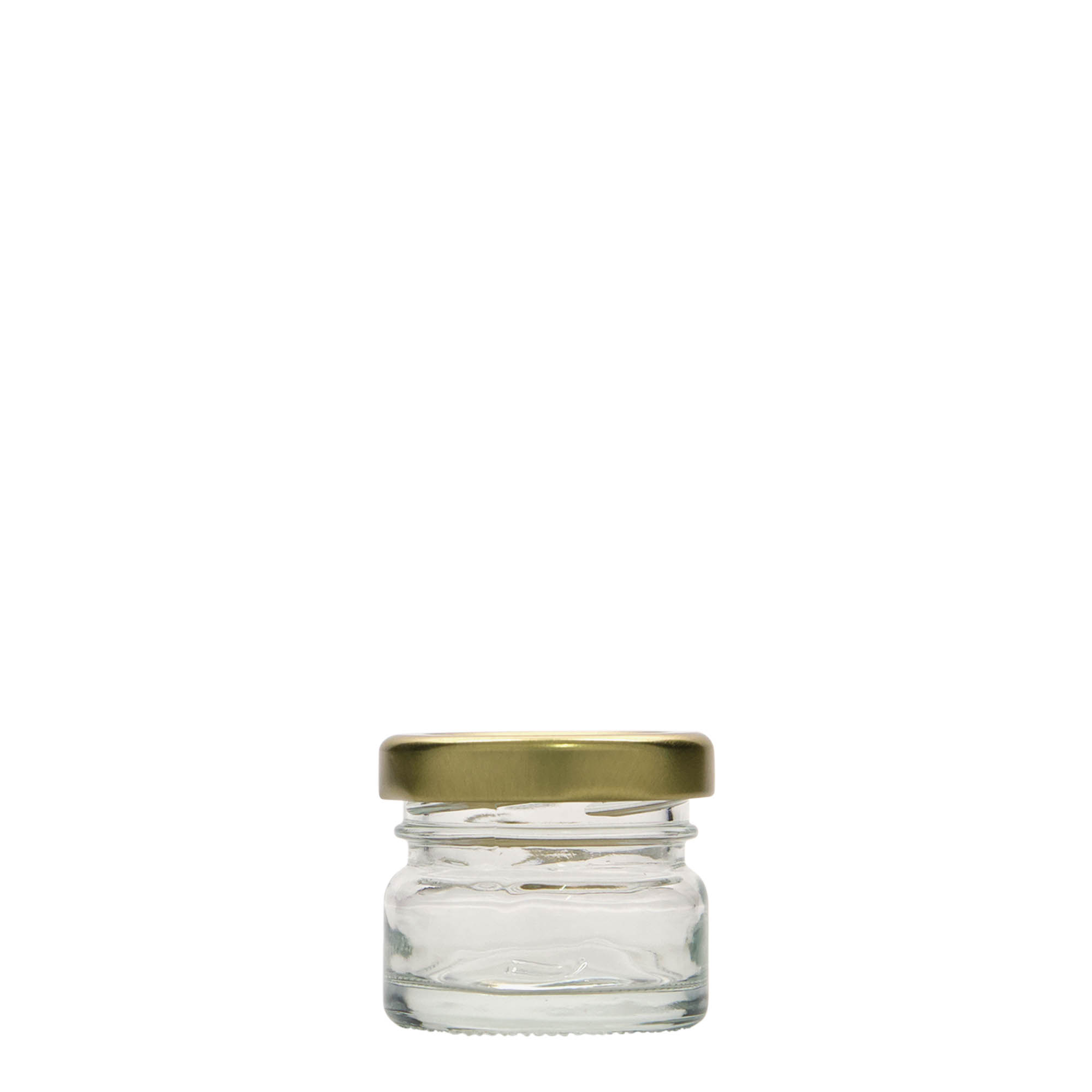30 ml sticlă rotundă plată, gură: Twist-Off (TO 43)