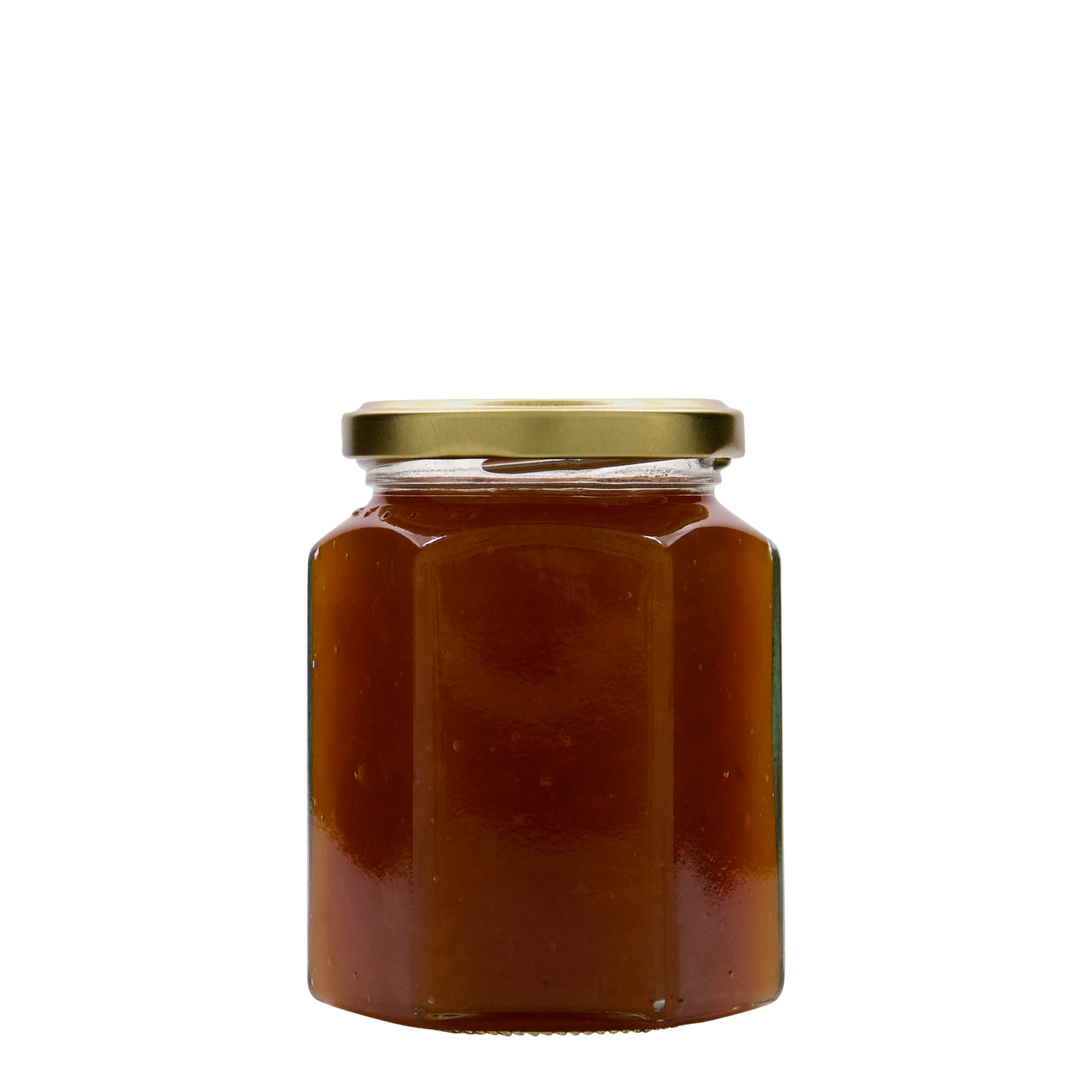 288 ml borcan hexagonal, gura: Twist-Off (TO 63)