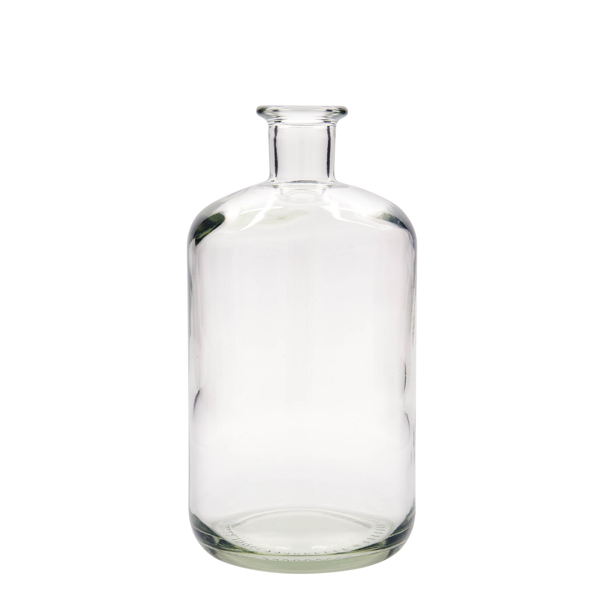 Sticlă de sticlă 1.500 ml farmacist, gura: dop de plută Sticlă de sticlă 1.500 ml farmacist, gura: dop de plută
