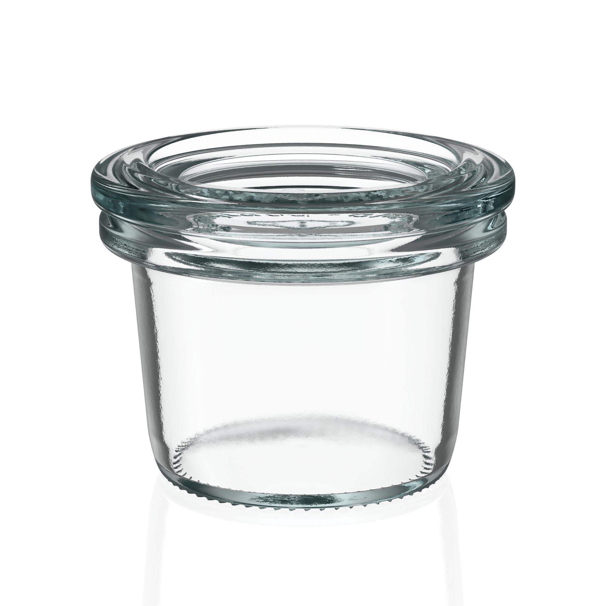 12x 35 ml borcan WECK cu gura largă cu capac de sticlă RR 40