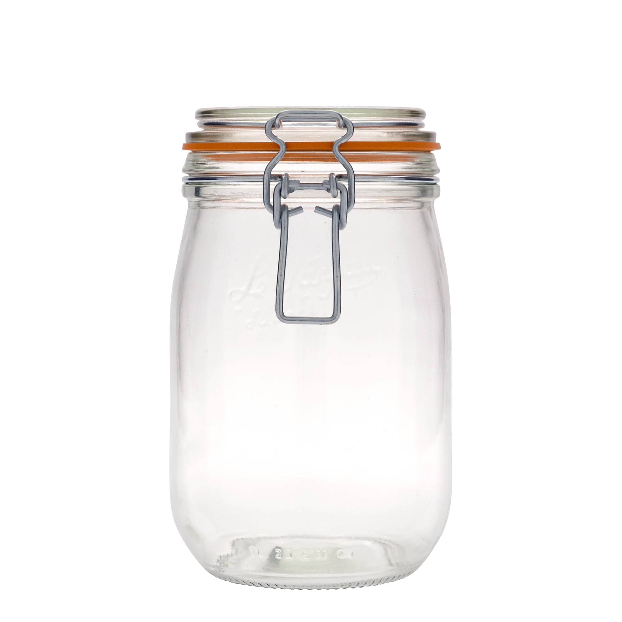 1.000 ml borcan cu clemă metalică „Le Parfait Super Bocal”, deschidere: închidere cu clemă metalică
