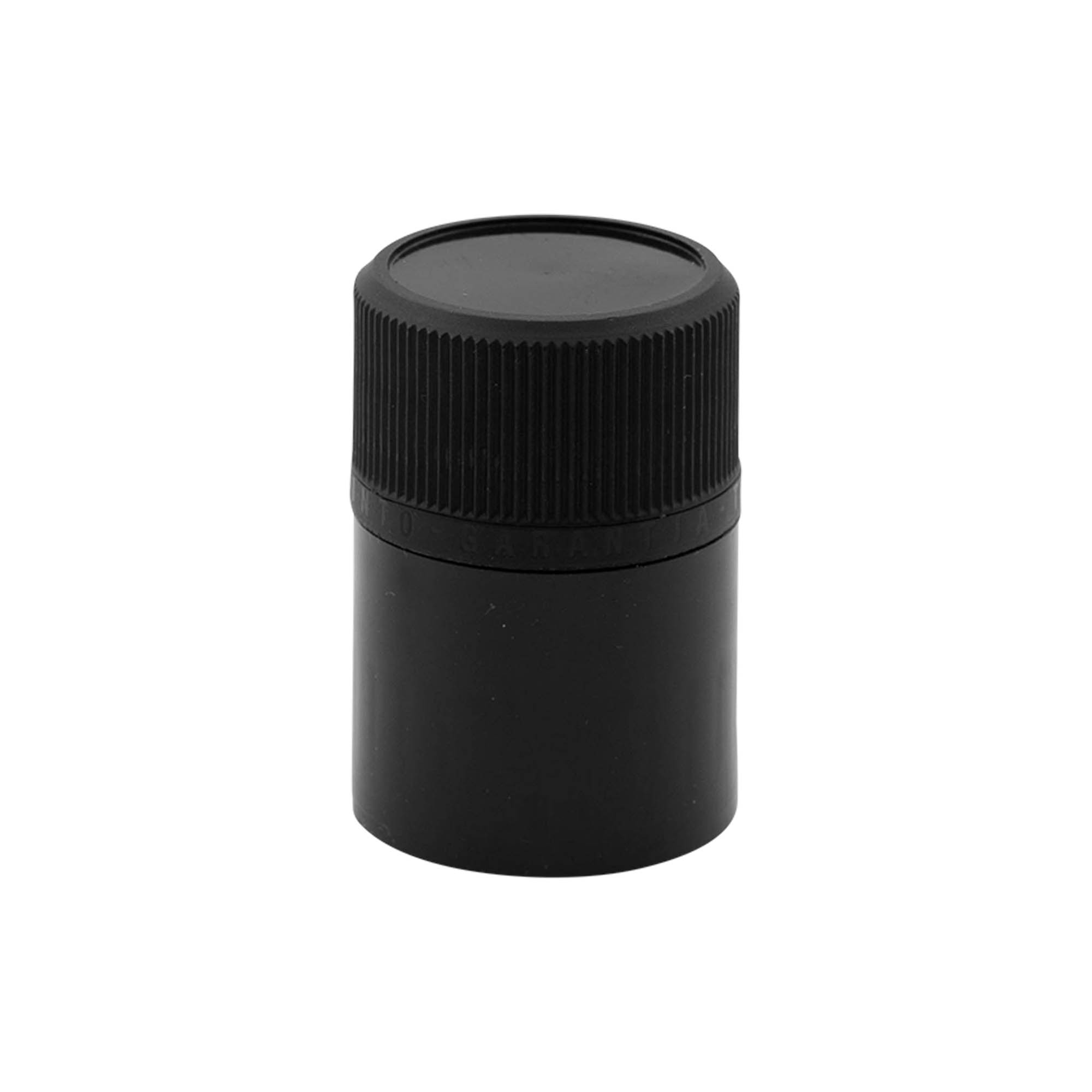 Sigiliu original DOP cu dispozitiv de turnare, plastic PE, negru Sigiliu original DOP cu dispozitiv de turnare, plastic PE, negru