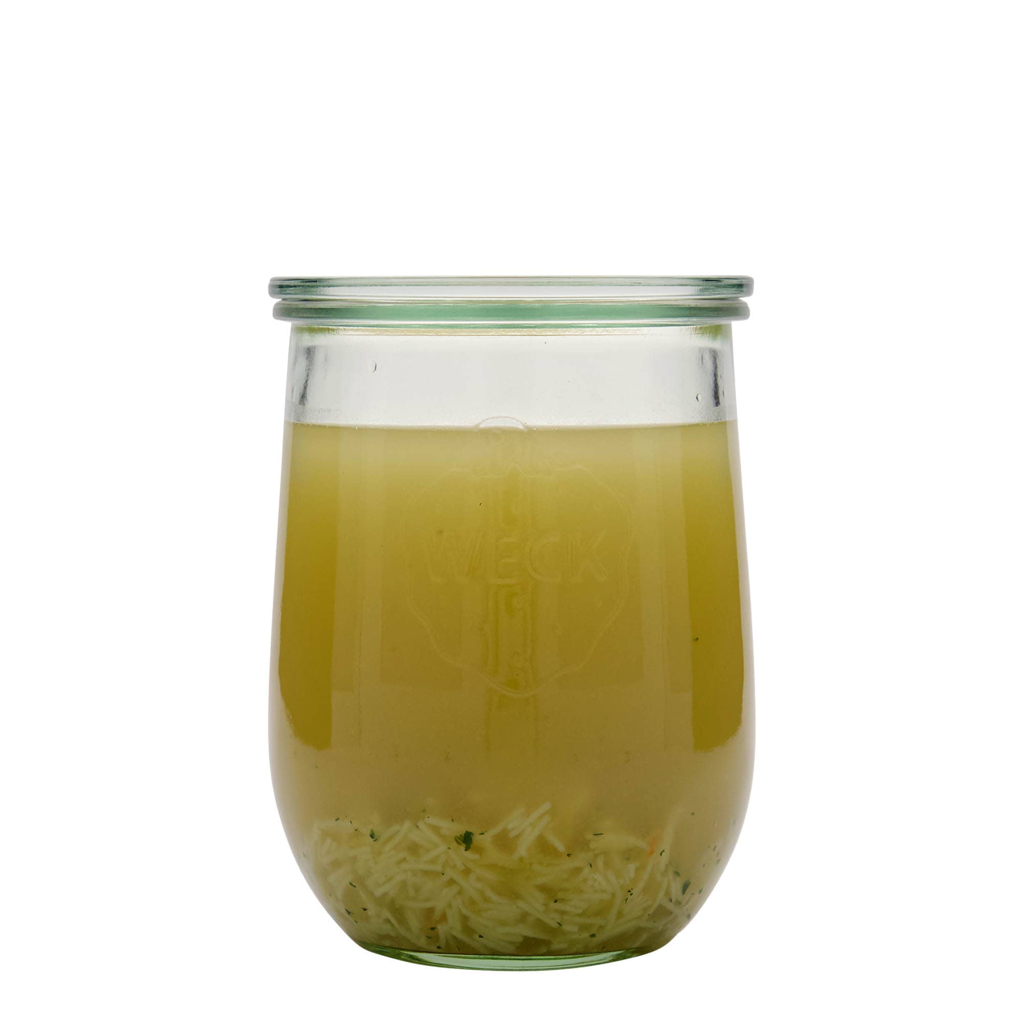 1.050 ml borcan WECK tip lalea #, deschidere: margine rotundă