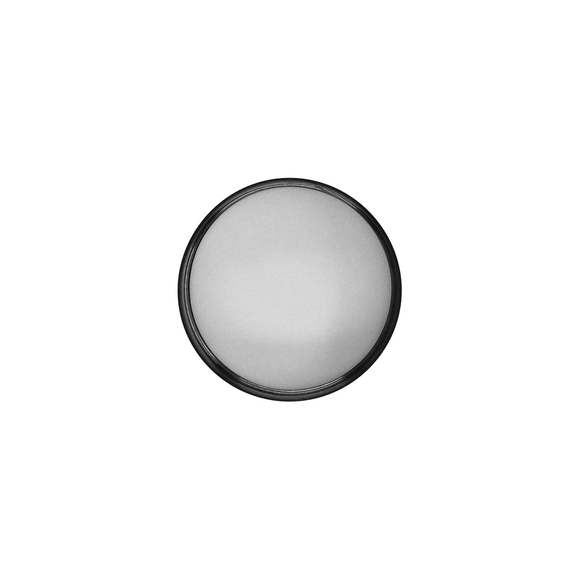 Capac cu filet pentru 120 ml 'Brown Line', plastic HPM, negru