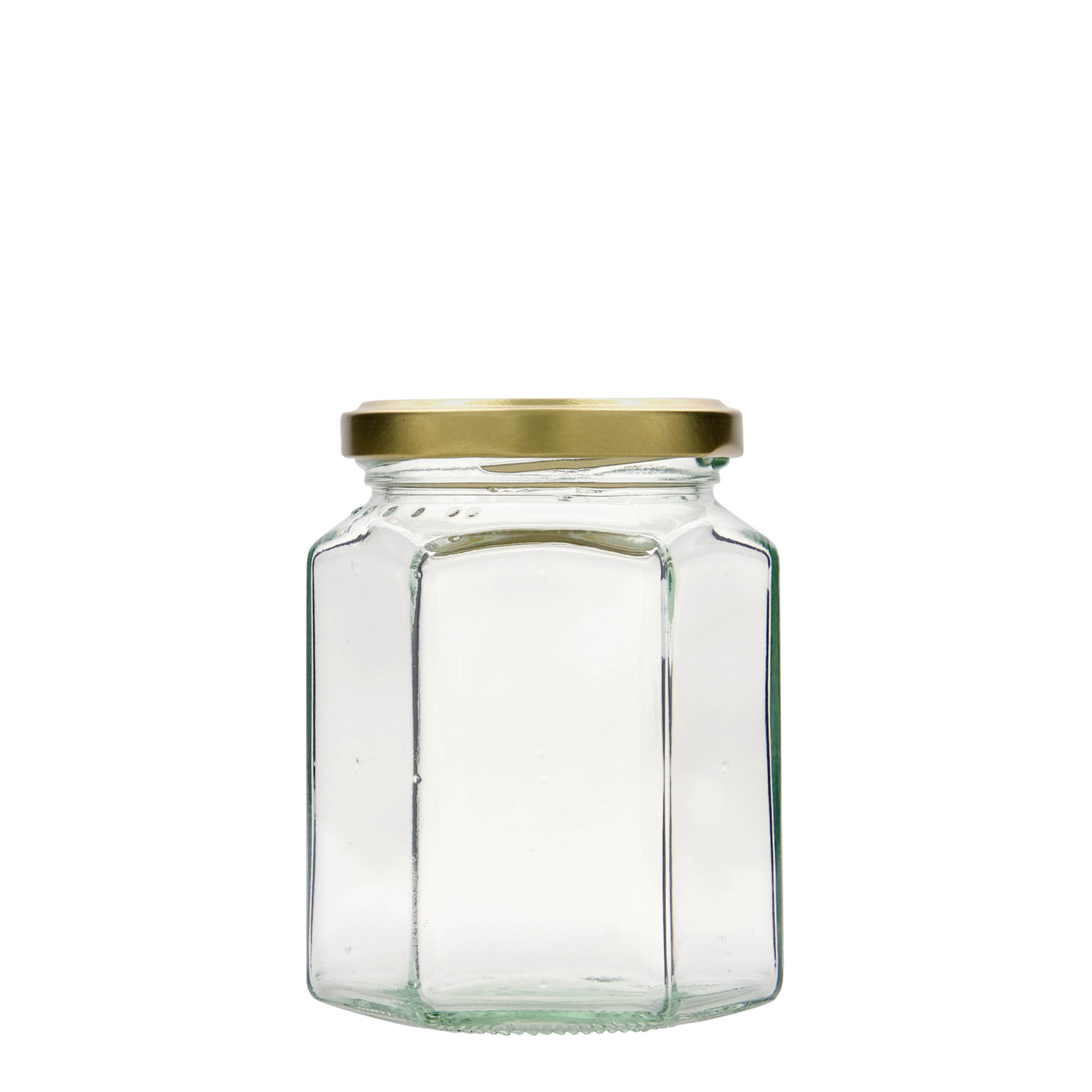 288 ml borcan hexagonal, gura: Twist-Off (TO 63) 288 ml borcan hexagonal, gura: Twist-Off (TO 63)