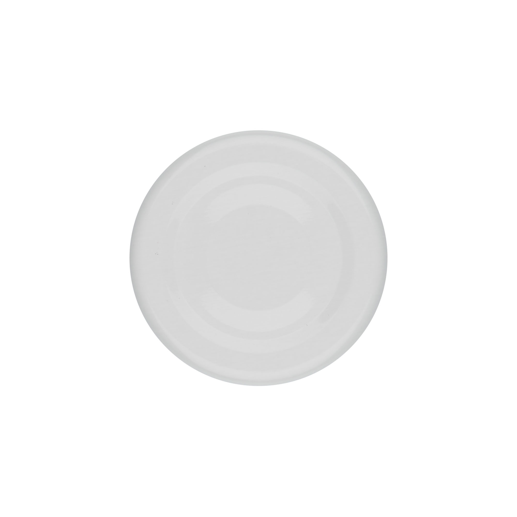 Capac Twist-Off, tablă albă, alb, pentru gura: TO 43 Capac Twist-Off, tablă albă, alb, pentru gura: TO 43