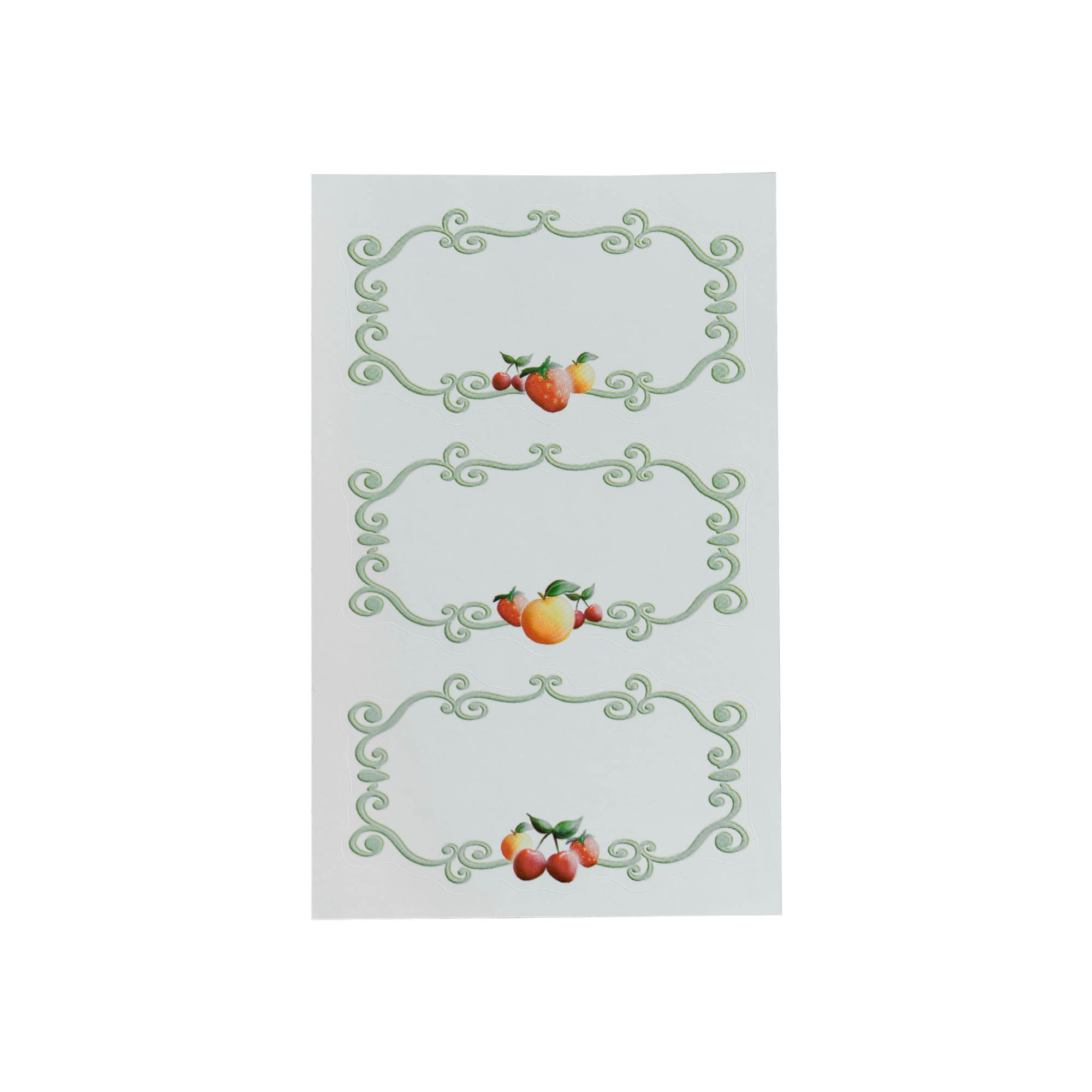 Zweckform etichete „Rame fructe”, dreptunghiulare, hârtie, multicolor Zweckform etichete „Rame fructe”, dreptunghiulare, hârtie, multicolor