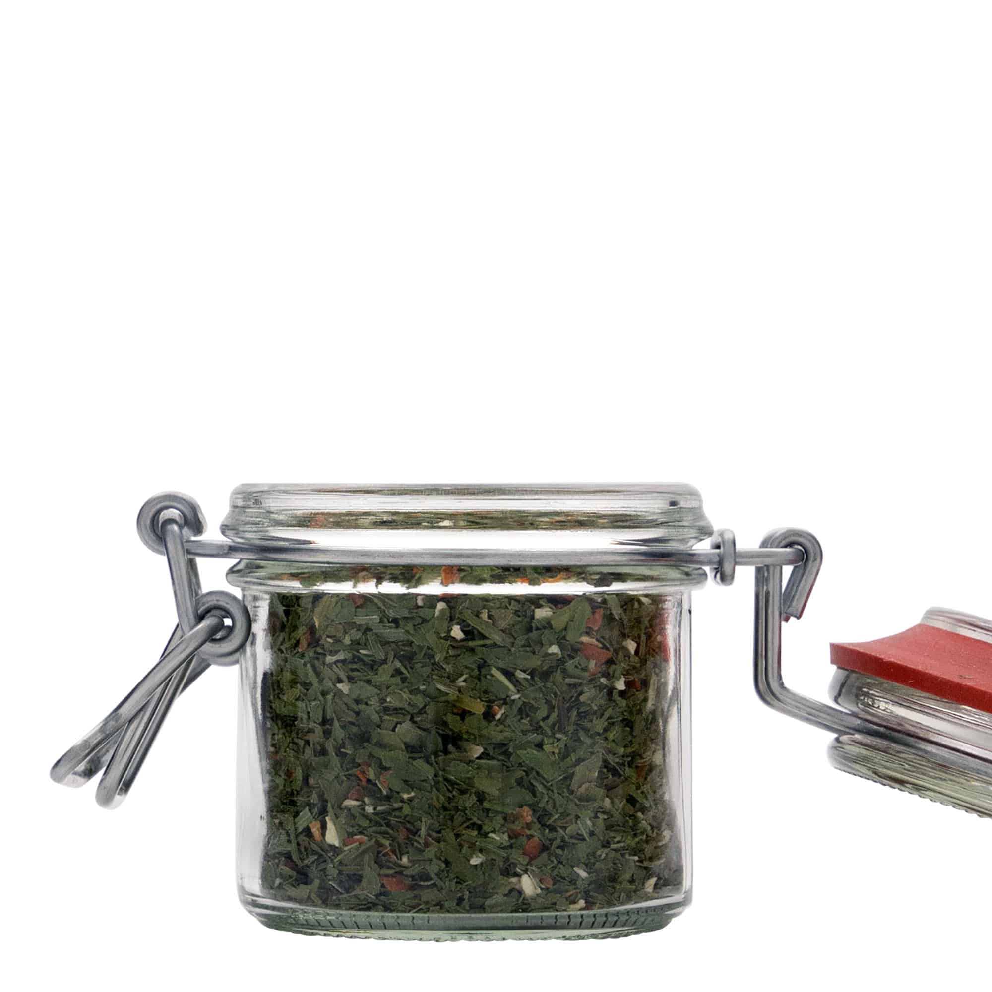 125 ml borcan cu clemă metalică, gura: închidere cu clemă metalică