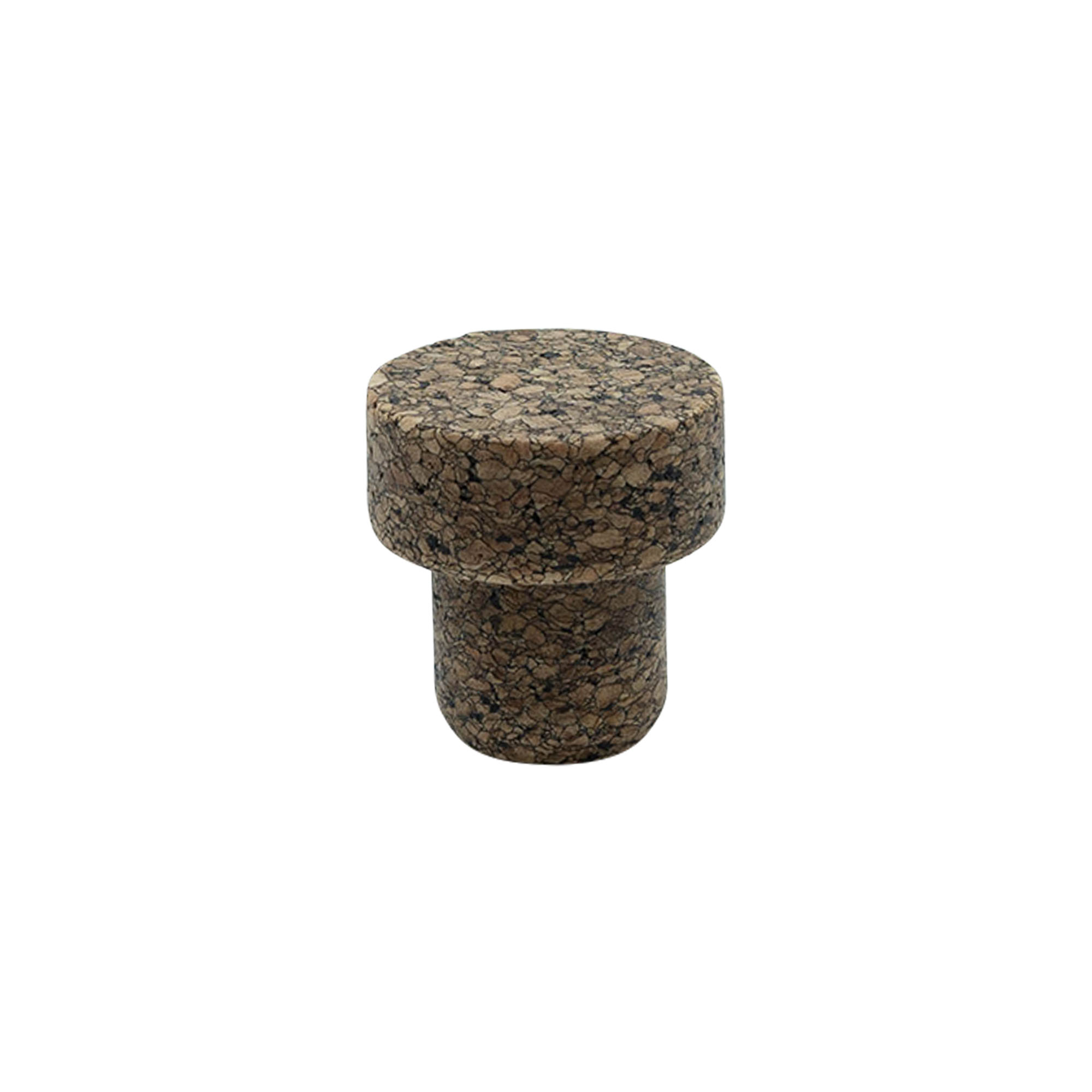 Dop cu mâner 'Sharp' 22,5 mm, Corkcoal, pentru gura sticlei: plută Dop cu mâner 'Sharp' 22,5 mm, Corkcoal, pentru gura sticlei: plută