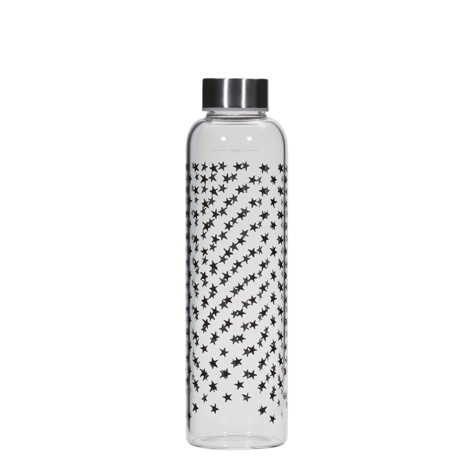 Sticlă de băut 500 ml „Perseus - Stele Negre”, gura: capac cu filet Sticlă de băut 500 ml „Perseus - Stele Negre”, gura: capac cu filet