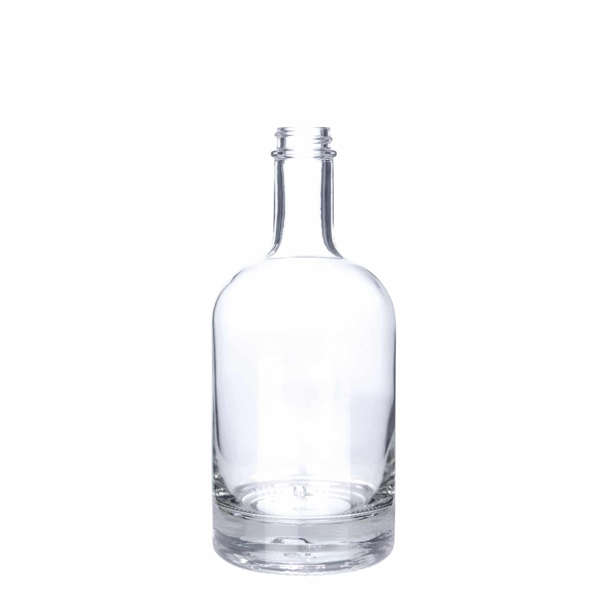 Sticlă de sticlă de 500 ml „First Class”, gură: GPI 28 Sticlă de sticlă de 500 ml „First Class”, gură: GPI 28