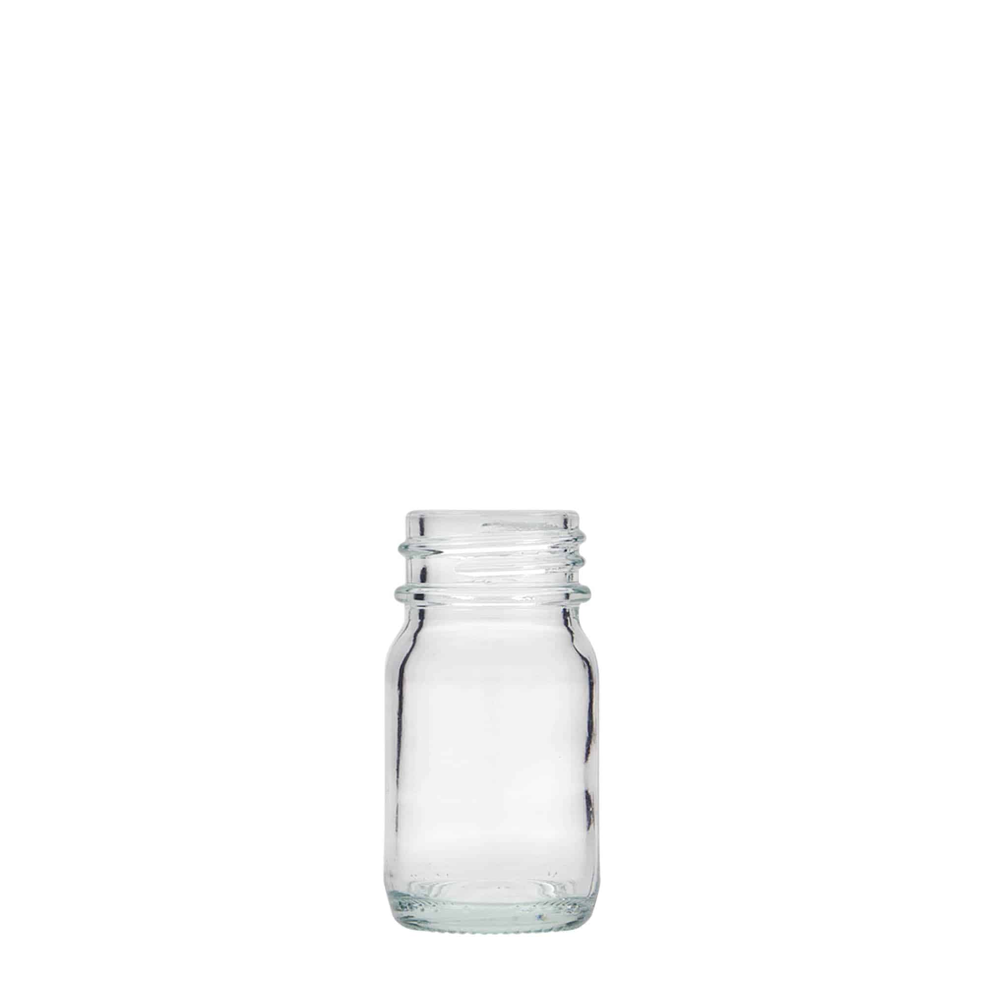 30 ml sticlă cu gât larg, deschidere: DIN 32