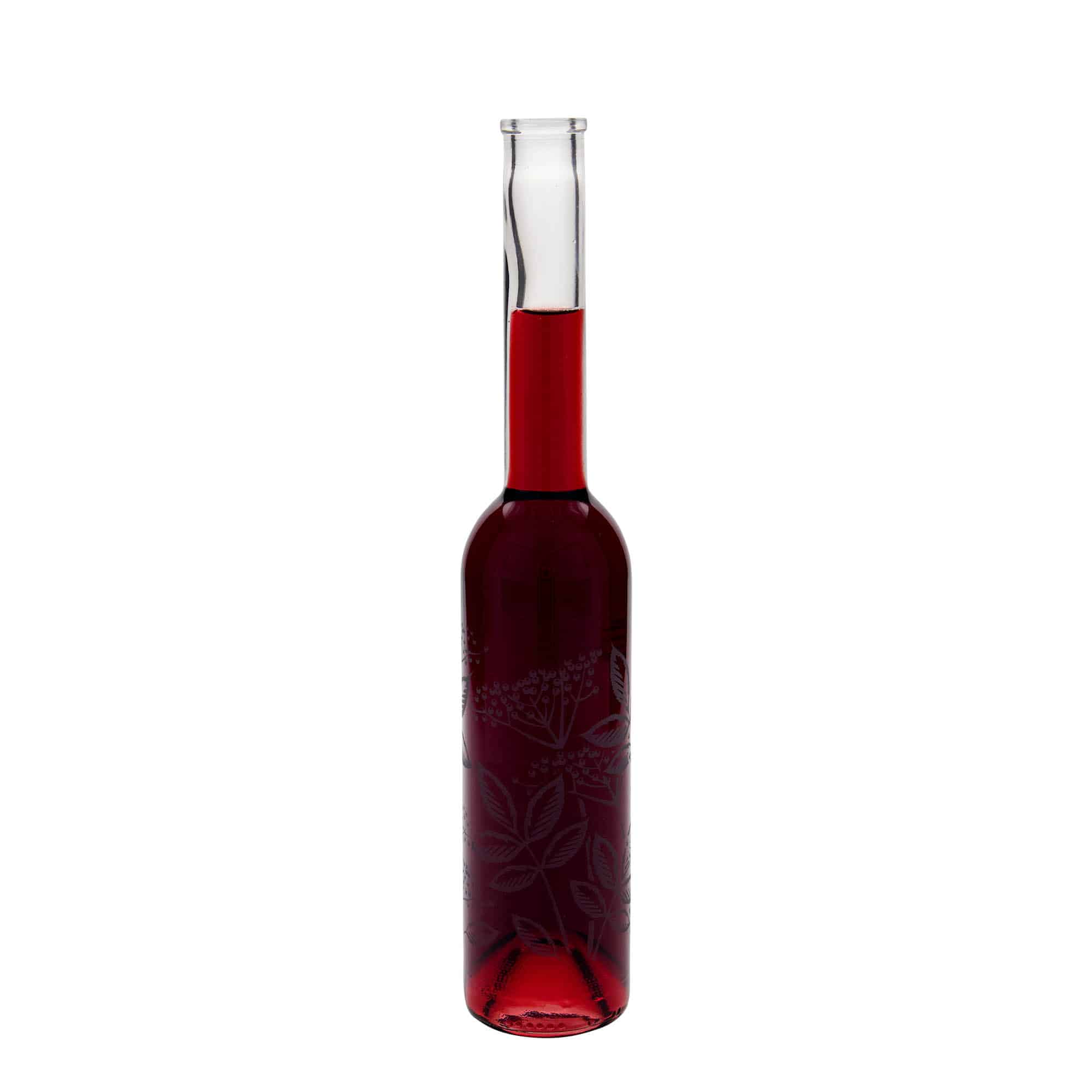 Sticlă de sticlă de 350 ml „Opera”, motiv: Soc, gât: dop