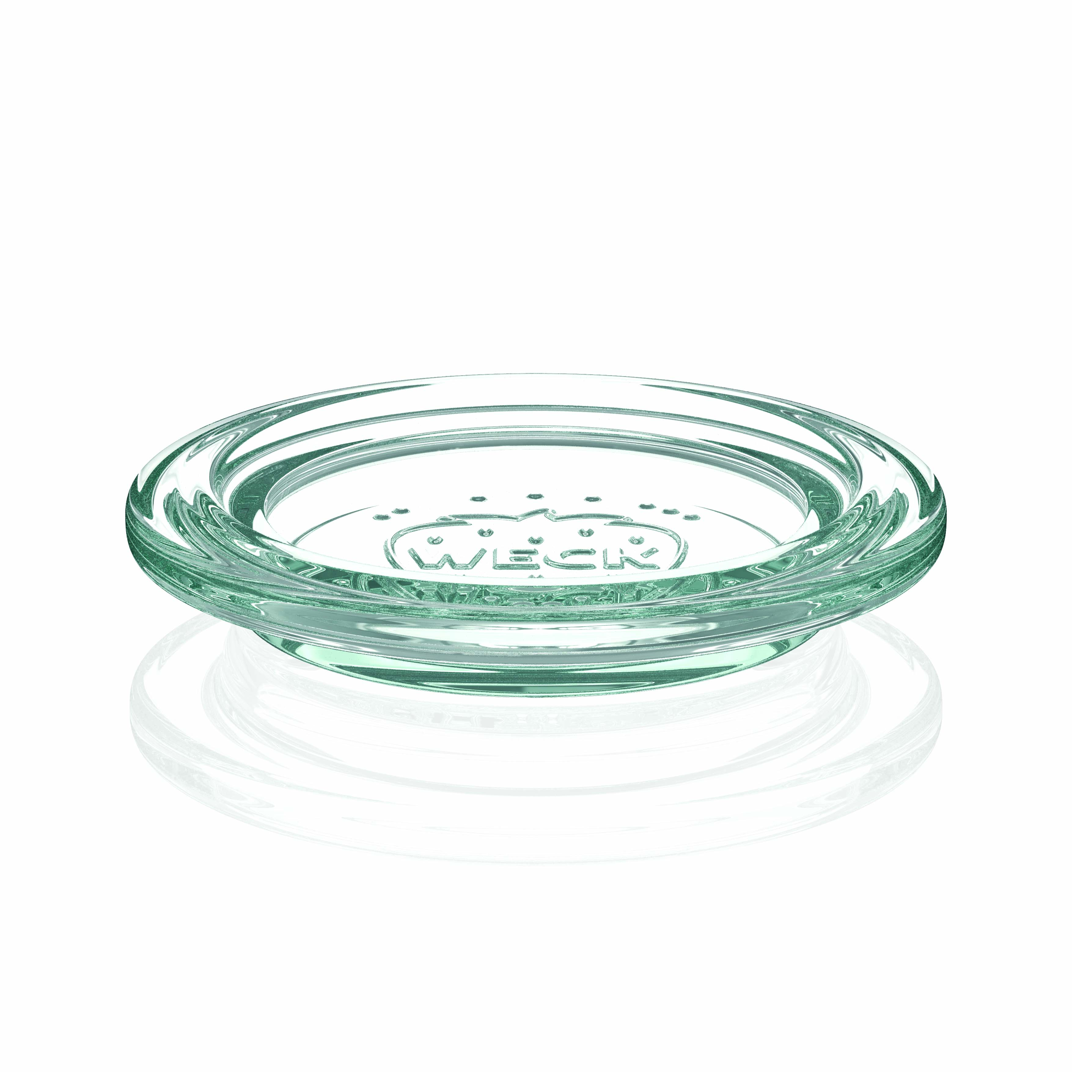 12x 160 ml borcan WECK cu gura largă cu capac de sticlă RR 60