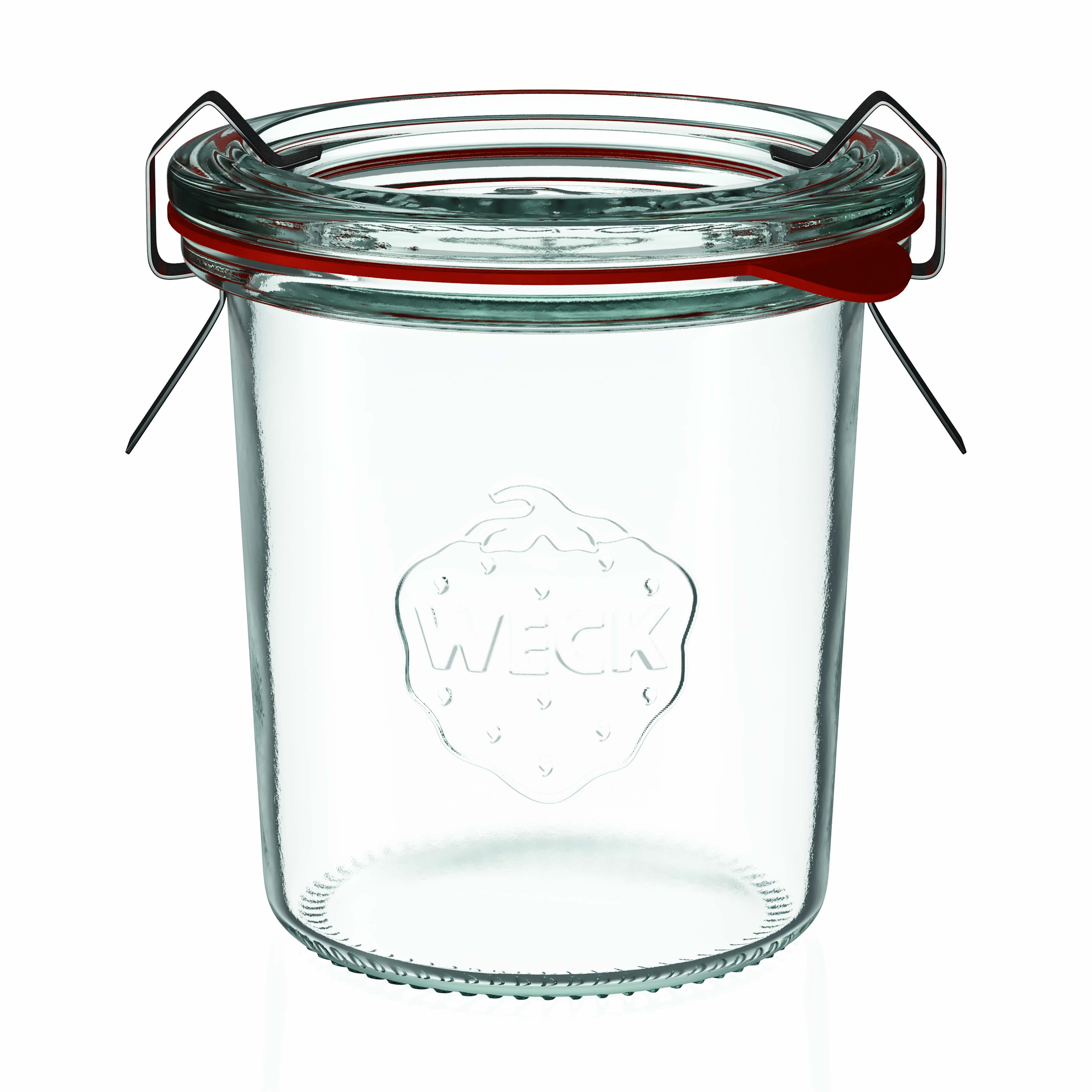 160 ml borcan WECK cu gura largă, margine rotundă 160 ml borcan WECK cu gura largă, margine rotundă