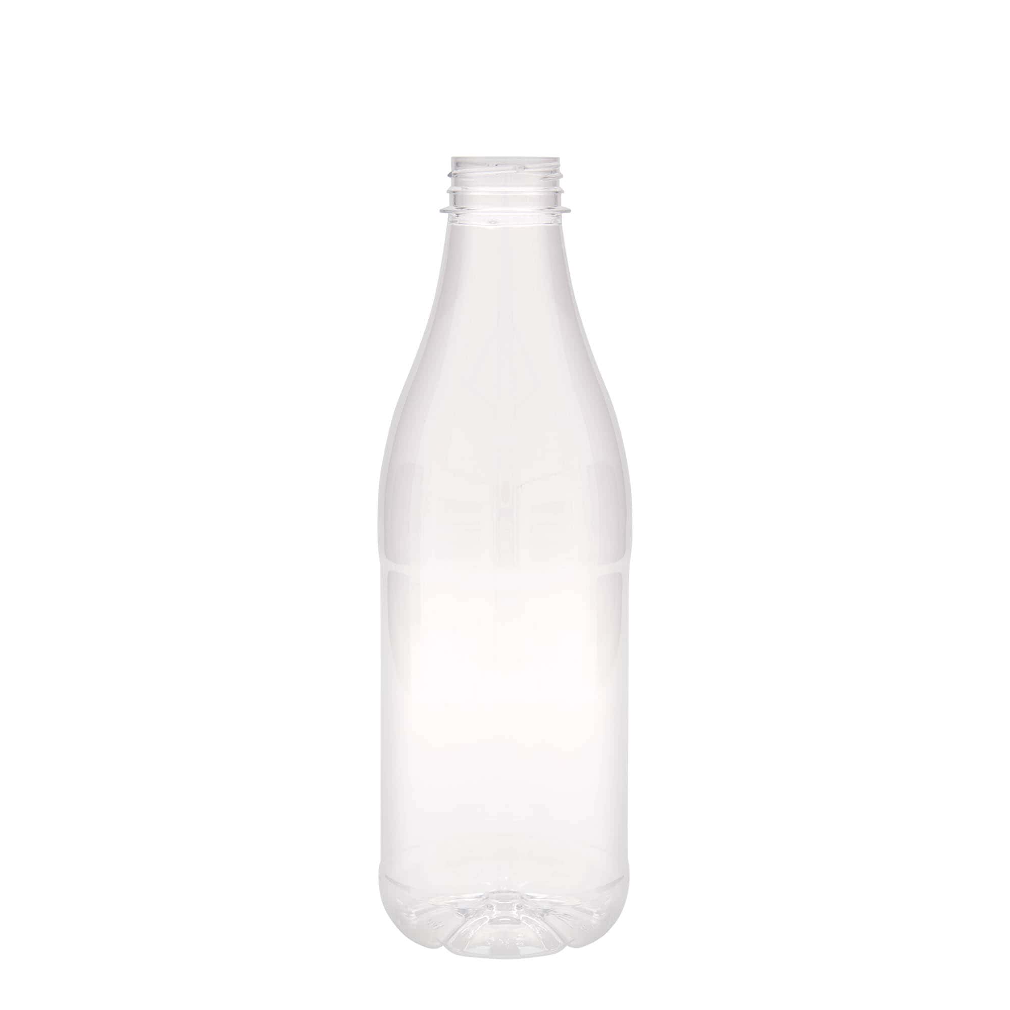 Sticlă PET 1.000 ml „Milk and Juice”, plastic, gura: 38 mm Sticlă PET 1.000 ml „Milk and Juice”, plastic, gura: 38 mm
