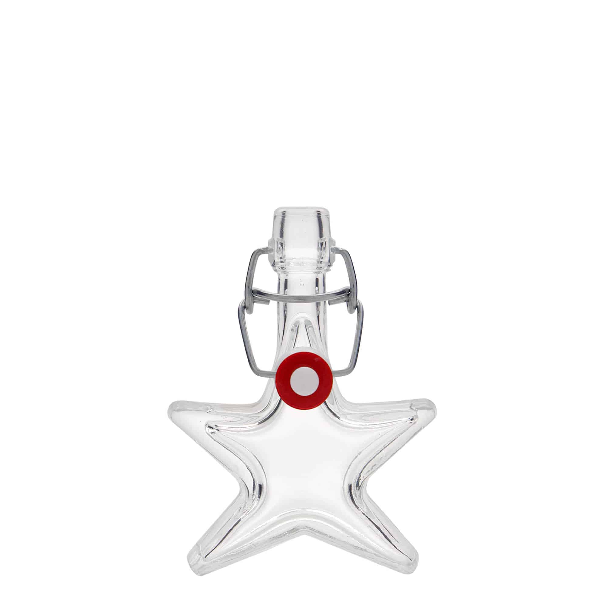 Sticlă de 40 ml „Stea”, gura: capac cu clemă Sticlă de 40 ml „Stea”, gura: capac cu clemă