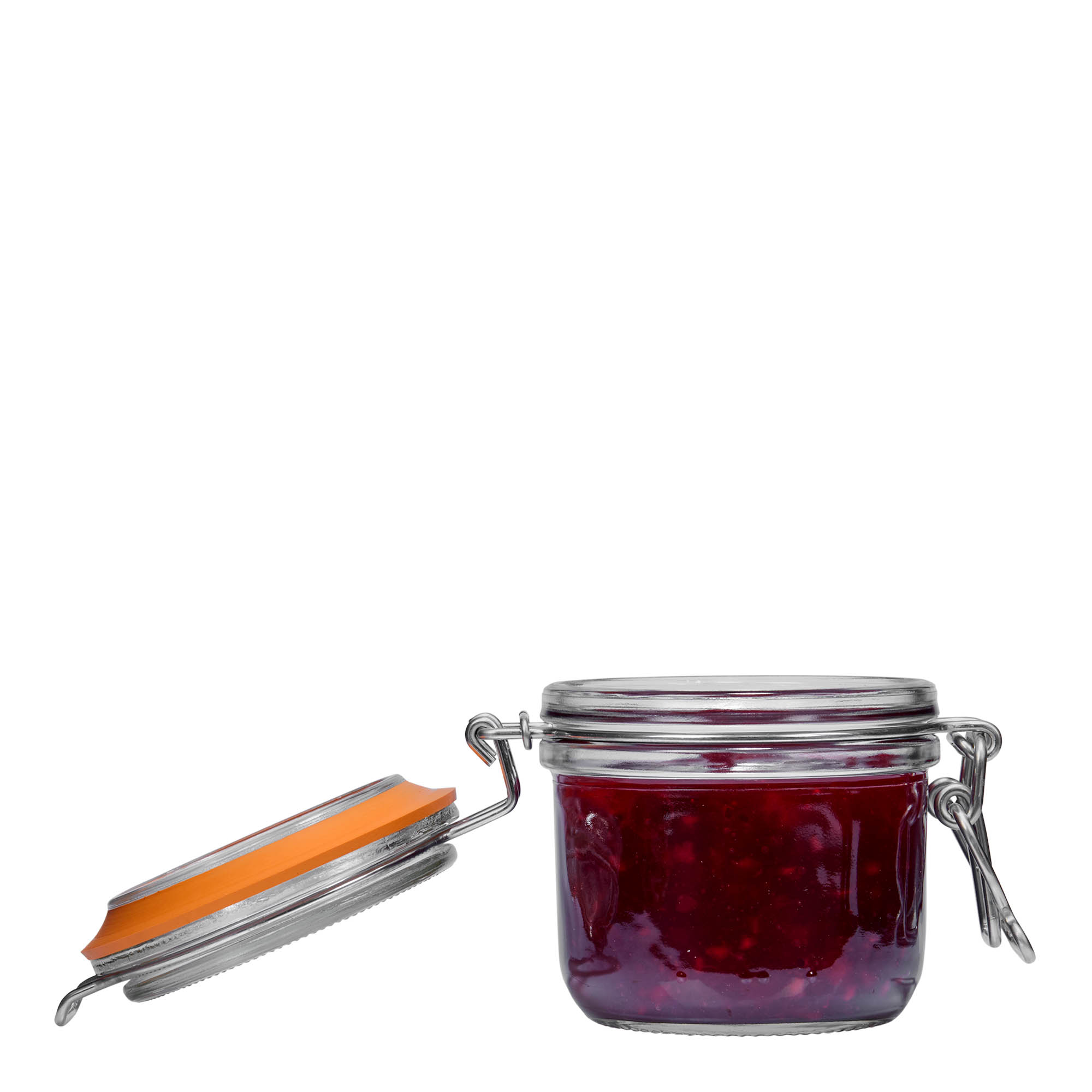200 ml borcan cu clemă metalică „Le Parfait Super Terrine”, deschidere: închidere cu clemă metalică