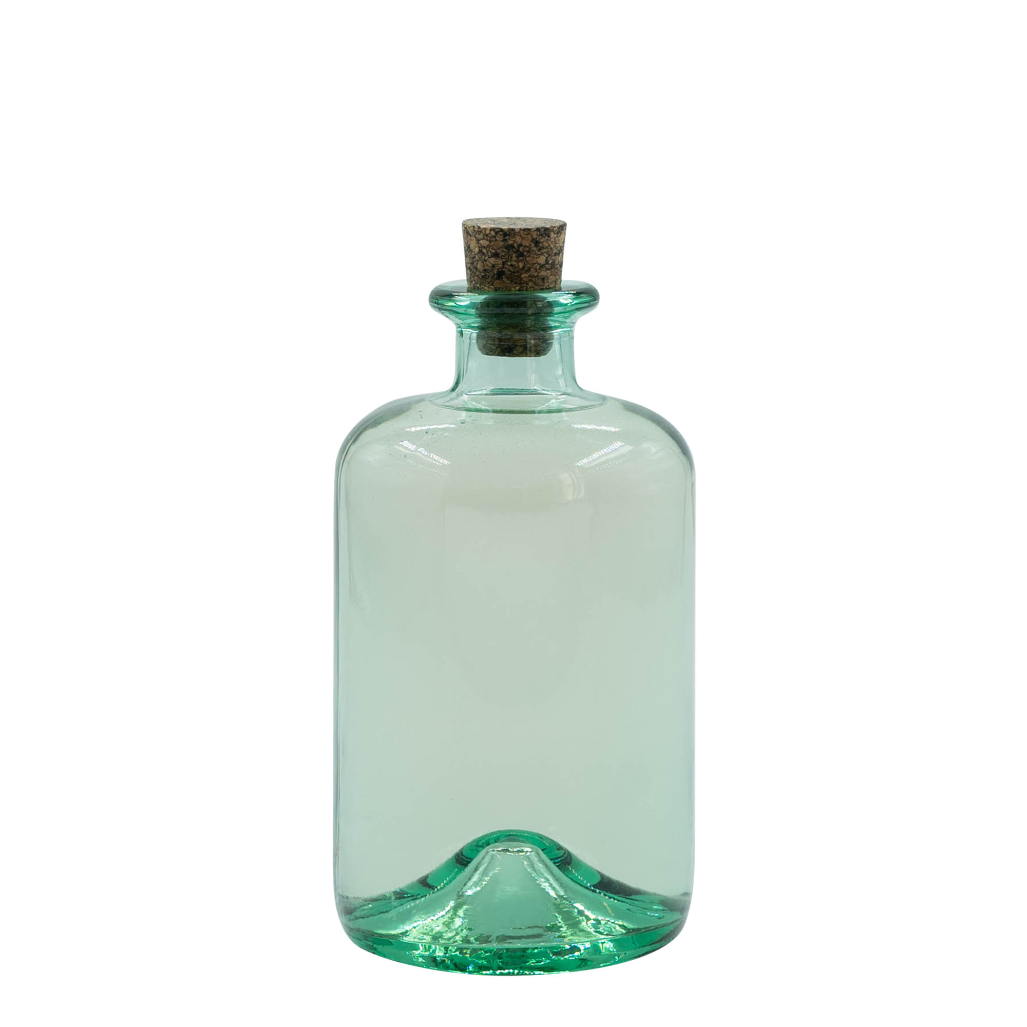 Sticlă de sticlă de 500 ml „Pharma”, gură: dop de plută Sticlă de sticlă de 500 ml „Pharma”, gură: dop de plută