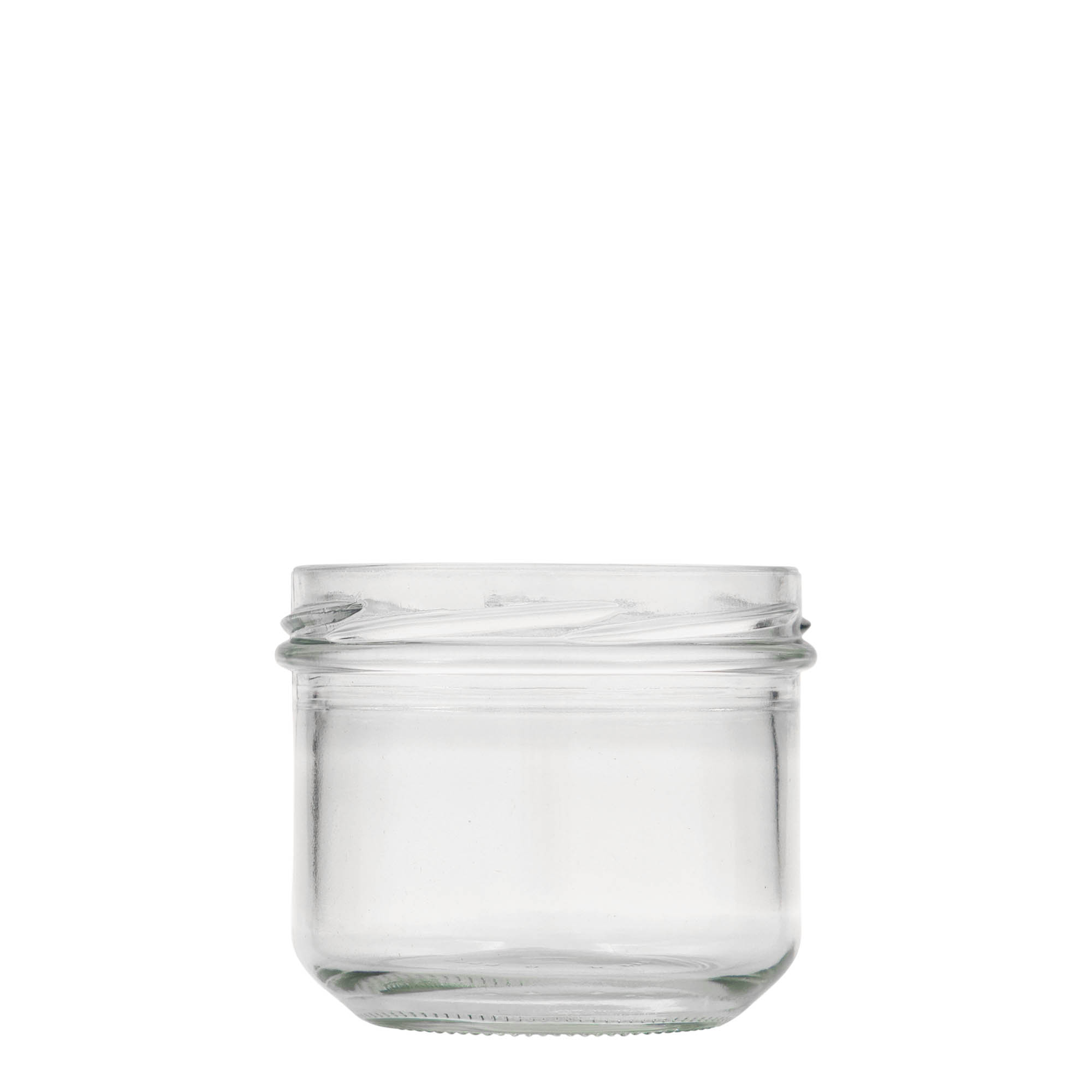 250 ml borcan cu gât drept, deschidere: Twist-Off (TO 82)