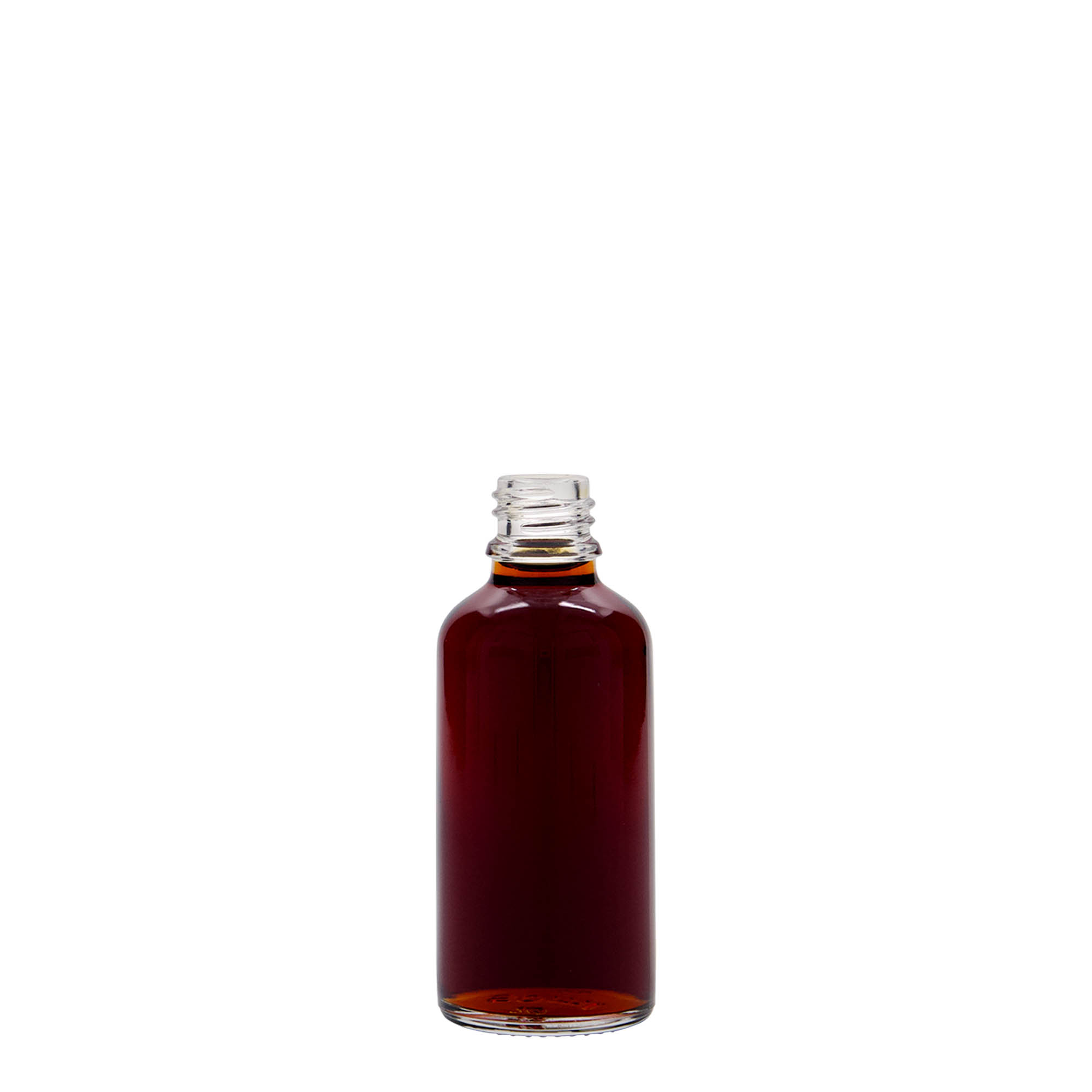 50 ml sticlă medicală, sticlă, gura: DIN 18