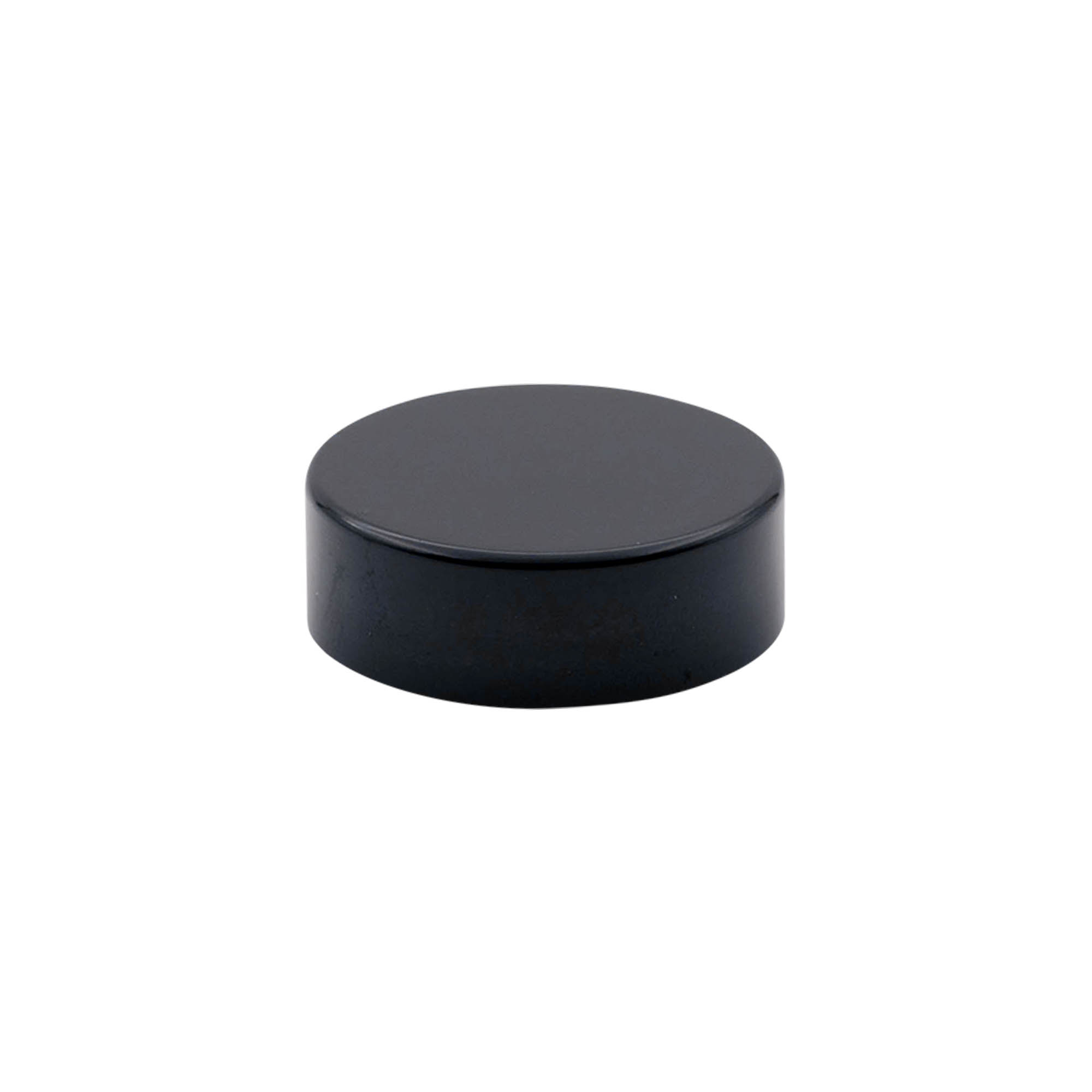 Capac cu filet pentru 30 ml „Brown Line”, plastic HPM, negru