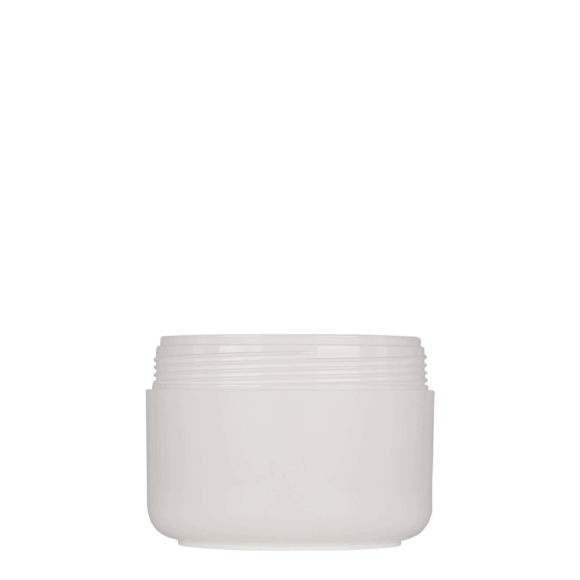 200 ml cutie din plastic „Bianca”, PP, alb, deschidere: capac cu filet
