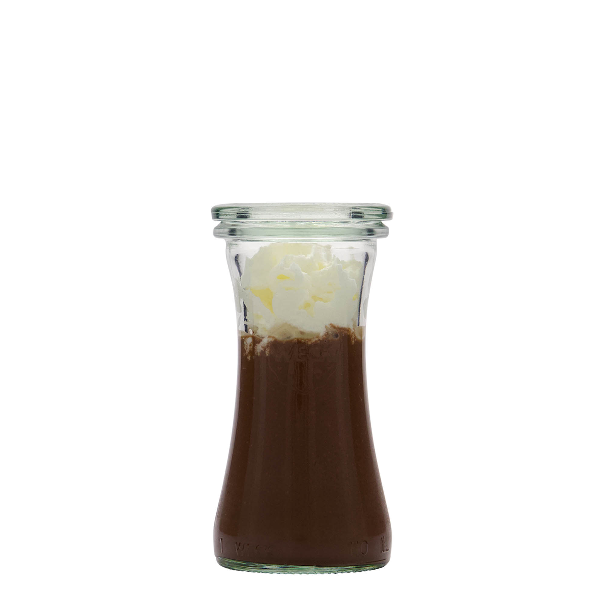 110 ml borcan WECK pentru delicatese, gură: margine rotundă