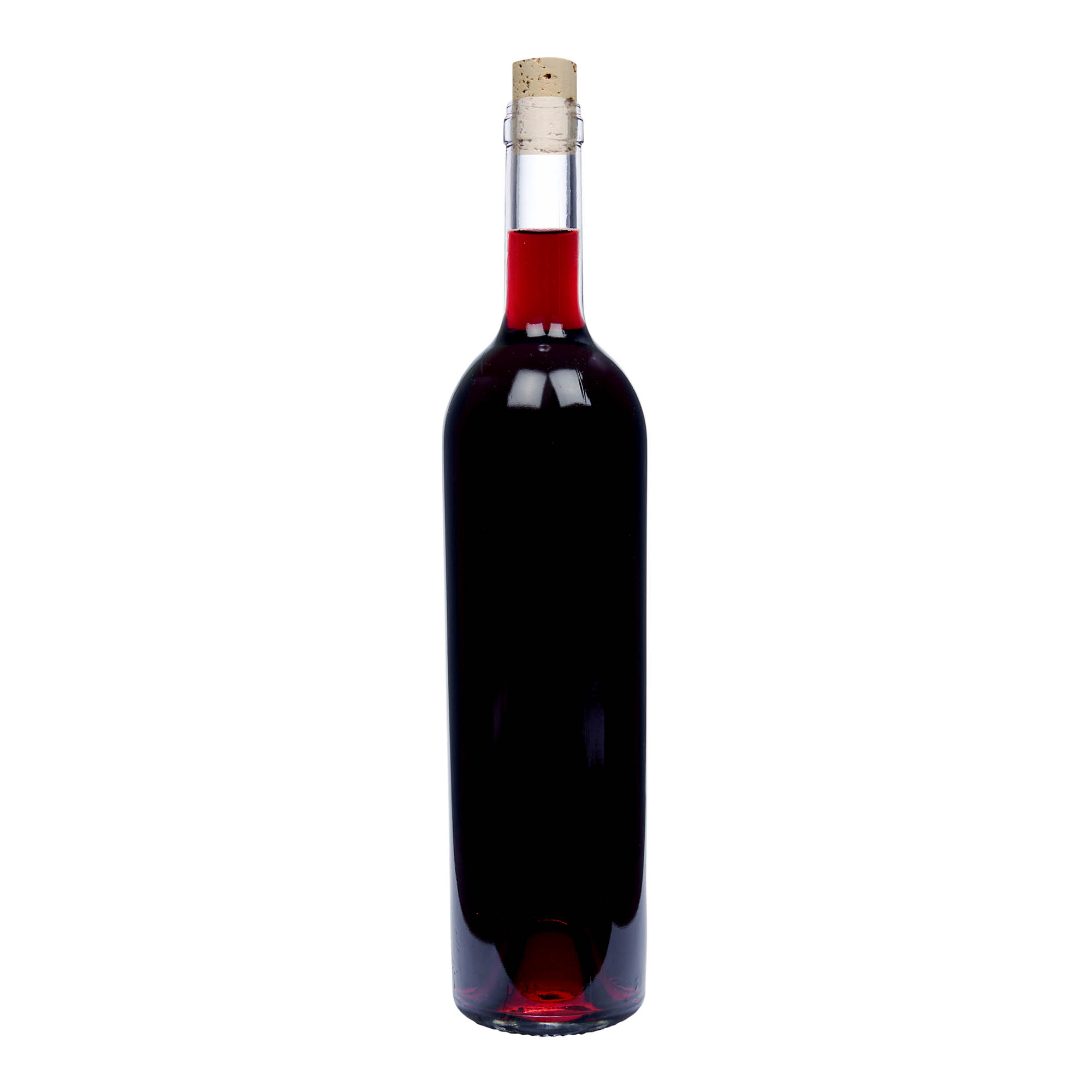 Sticlă de vin 750 ml 'Liberty', gât: dop de plută Sticlă de vin 750 ml 'Liberty', gât: dop de plută