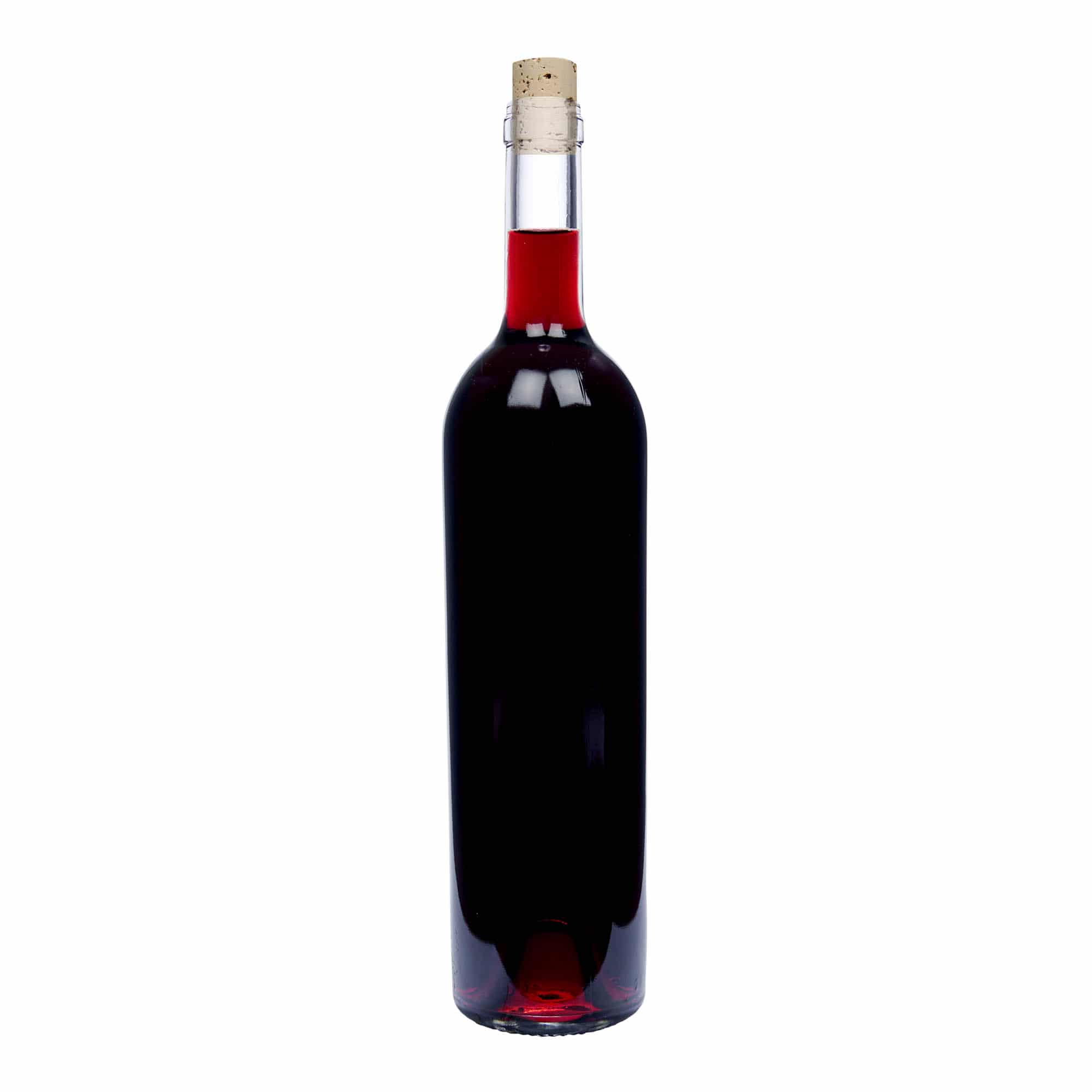 Sticlă de vin 750 ml 'Liberty', gât: dop de plută