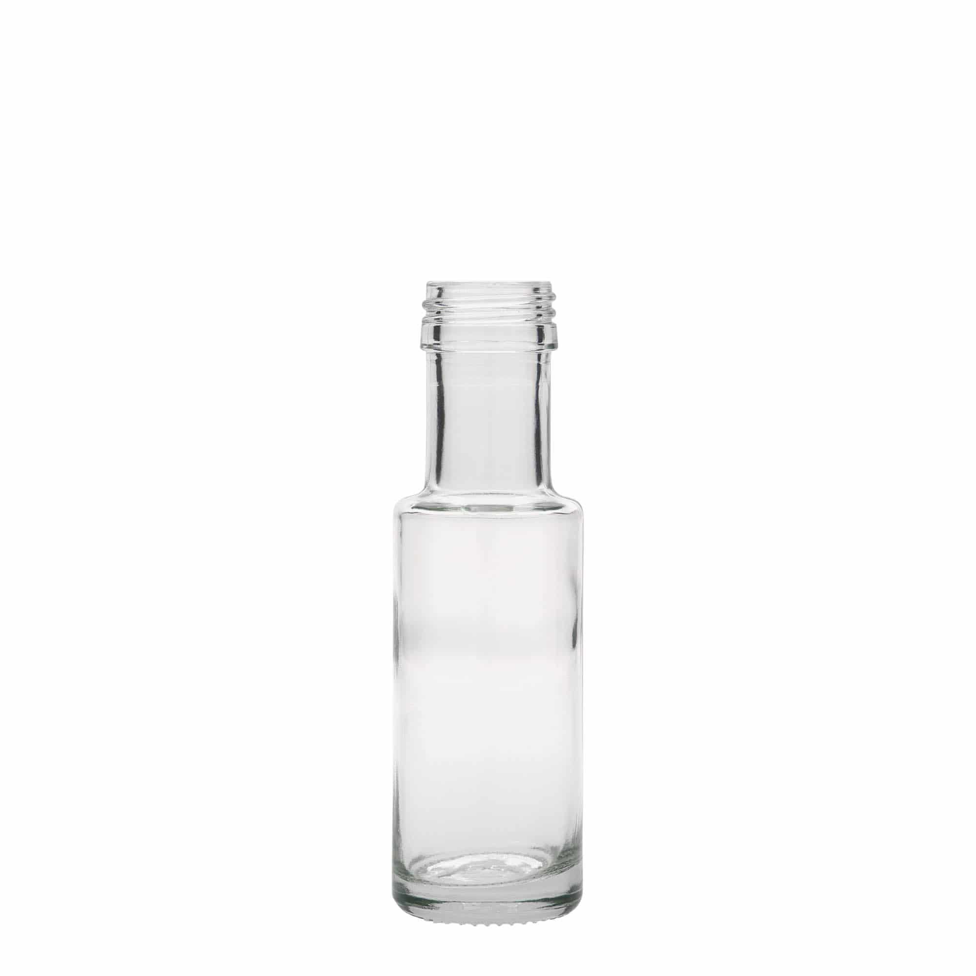 Sticlă de sticlă de 100 ml „Dorica”, gură: PP 31,5