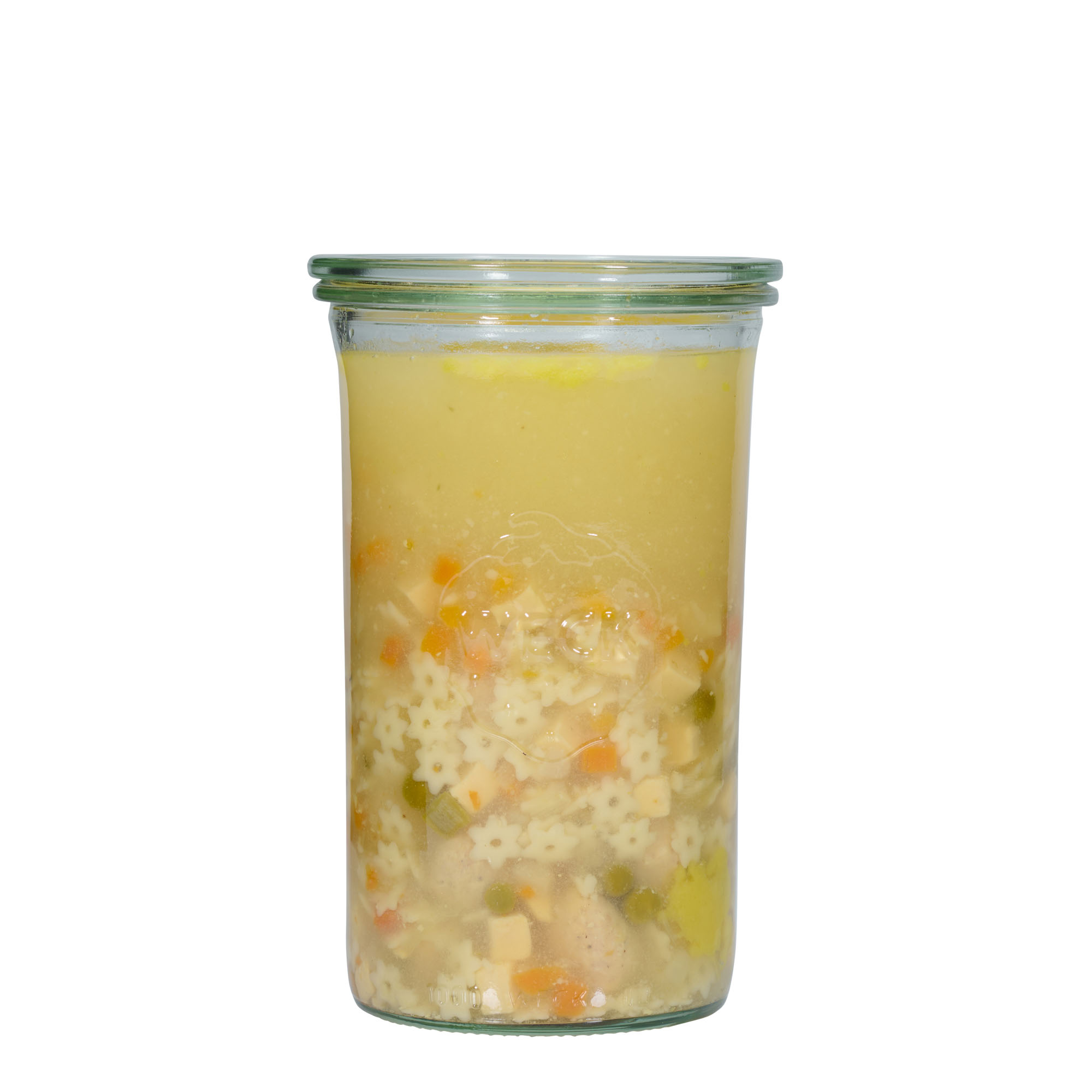 1.000 ml borcan WECK cu gât rotund