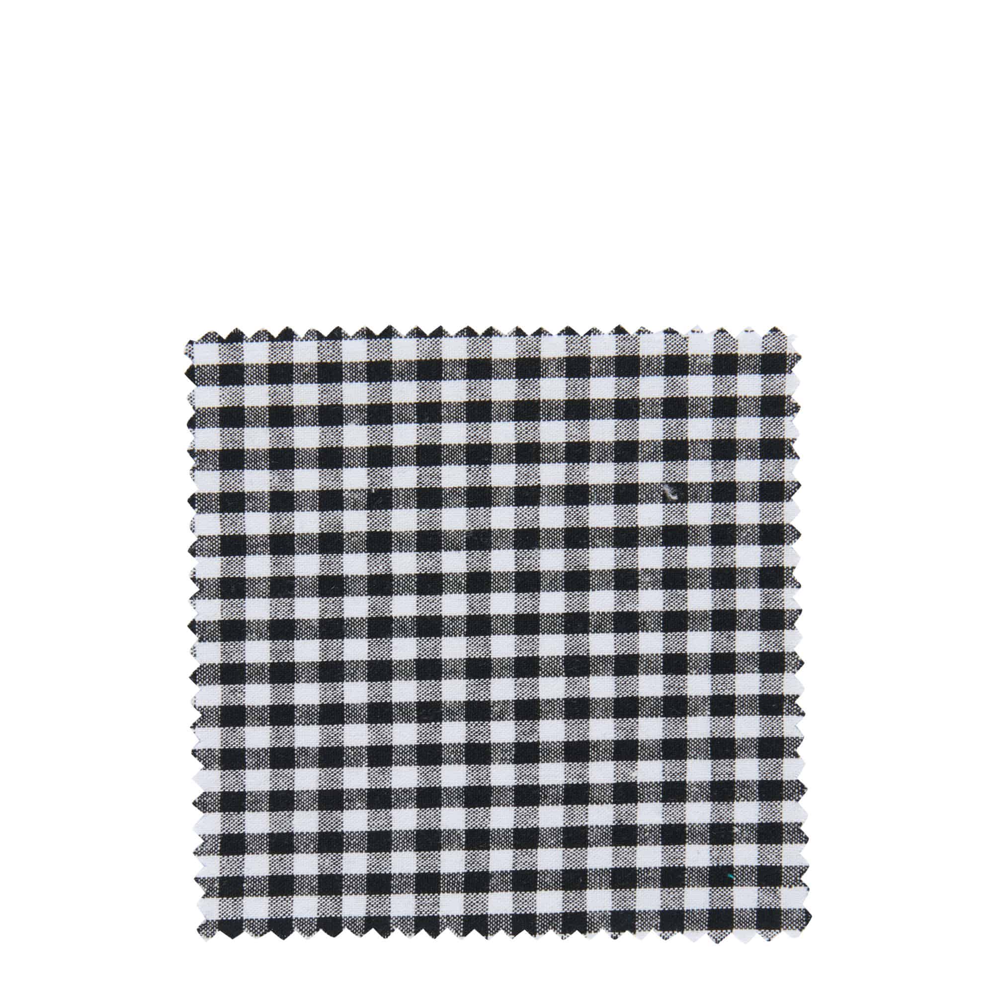 Șervețel textil pătrat, în carouri, 12x12 cm, negru, gura: TO38-TO53