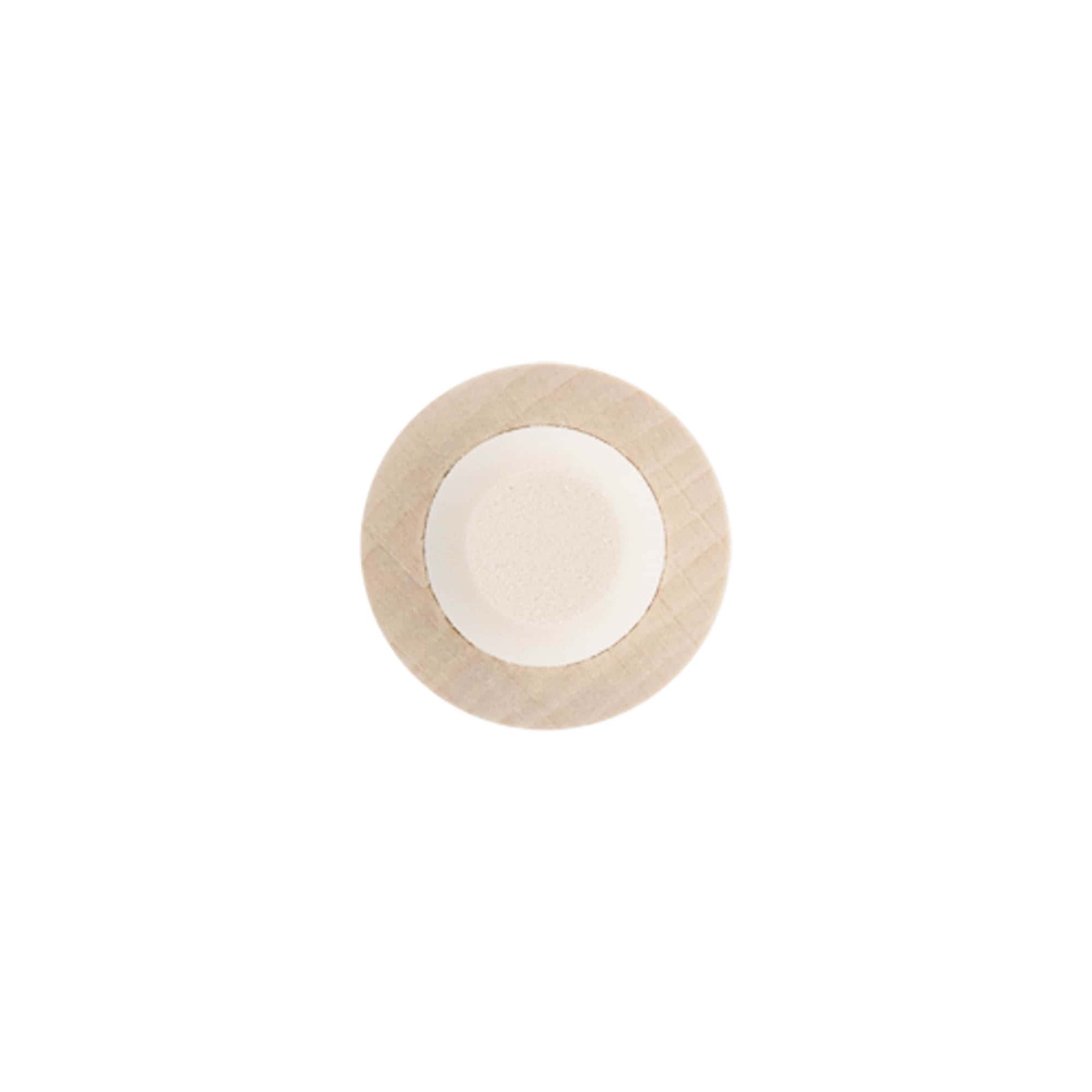 Dop cu mâner 18 mm, lemn/plastic, pentru gură: dop de plută
