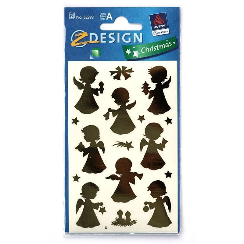 Zweckform autocolante „Înger”, hârtie, auriu