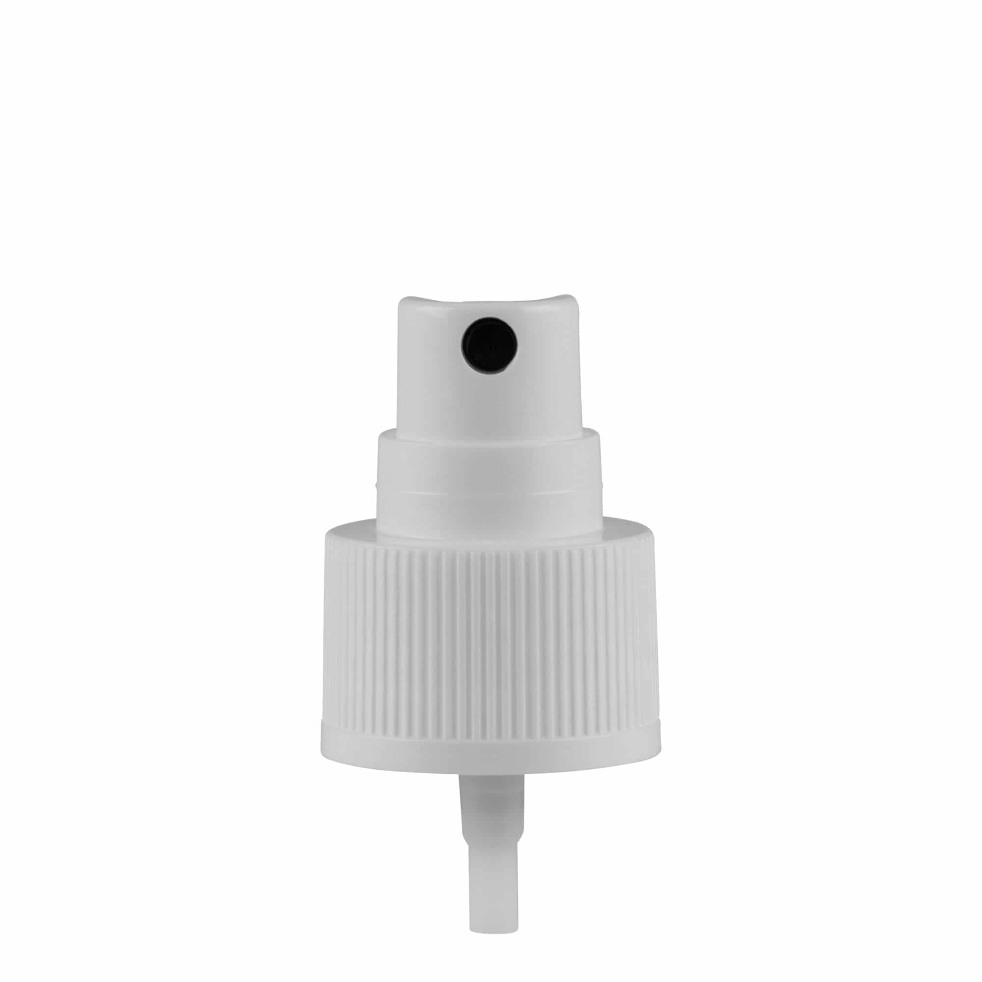Capac cu filet pentru pulverizator, plastic PP, alb, pentru gura: 24/410