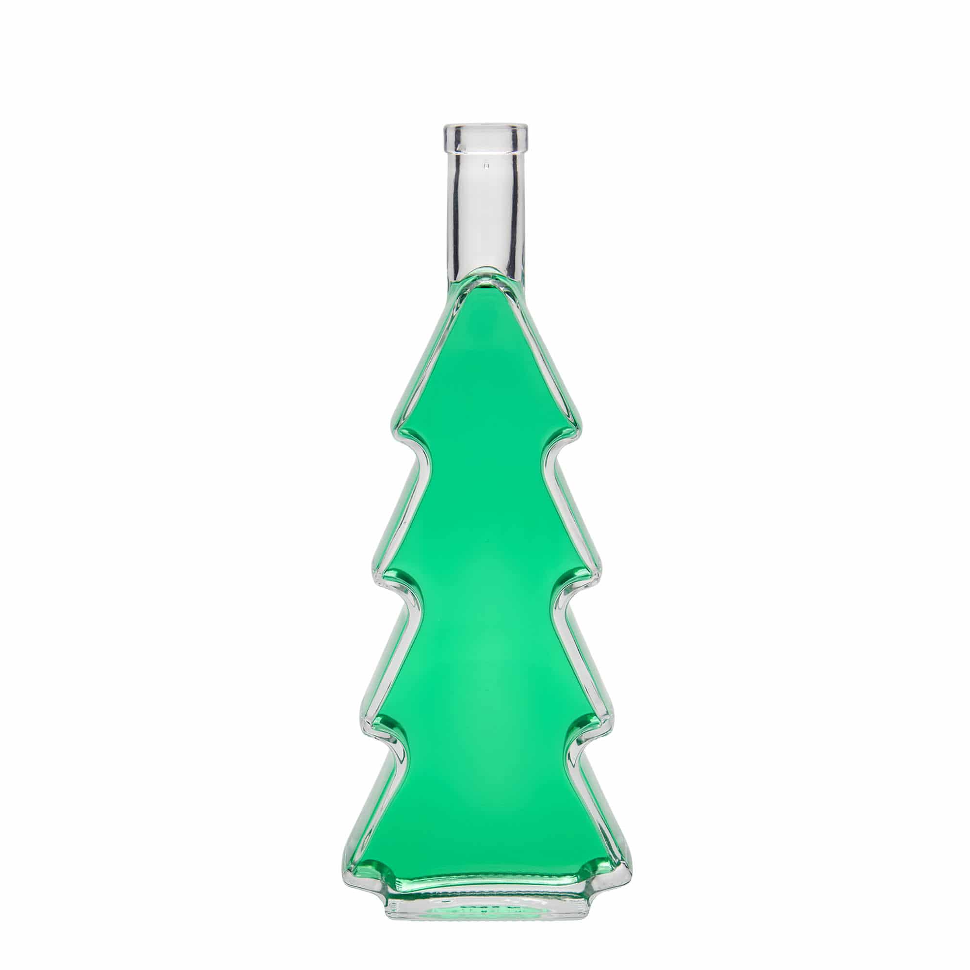 Sticlă de sticlă de 500 ml „Brad”, gura: plută