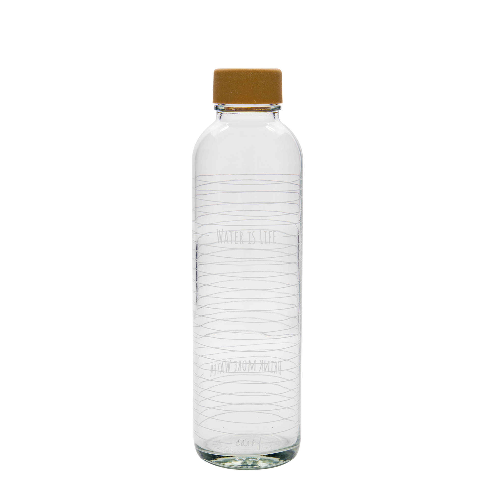 Sticlă de băut de 700 ml CARRY Bottle „Apa este viață”, deschidere: capac cu filet Sticlă de băut de 700 ml CARRY Bottle „Apa este viață”, deschidere: capac cu filet