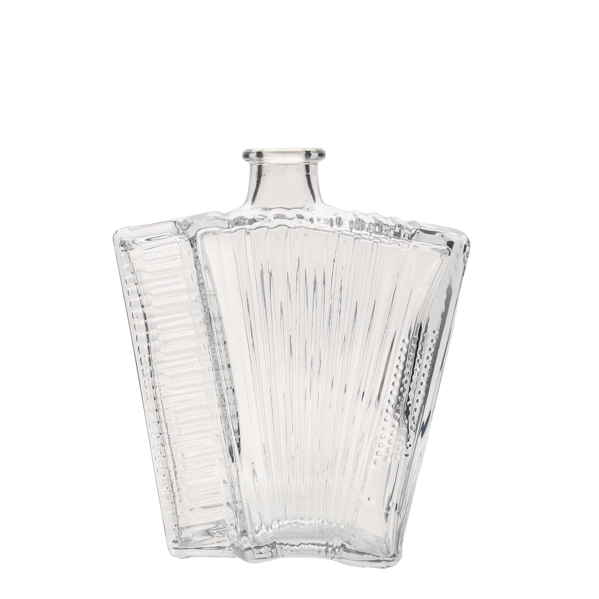 Sticlă de sticlă de 500 ml „Acordeon”, gura: dop de plută