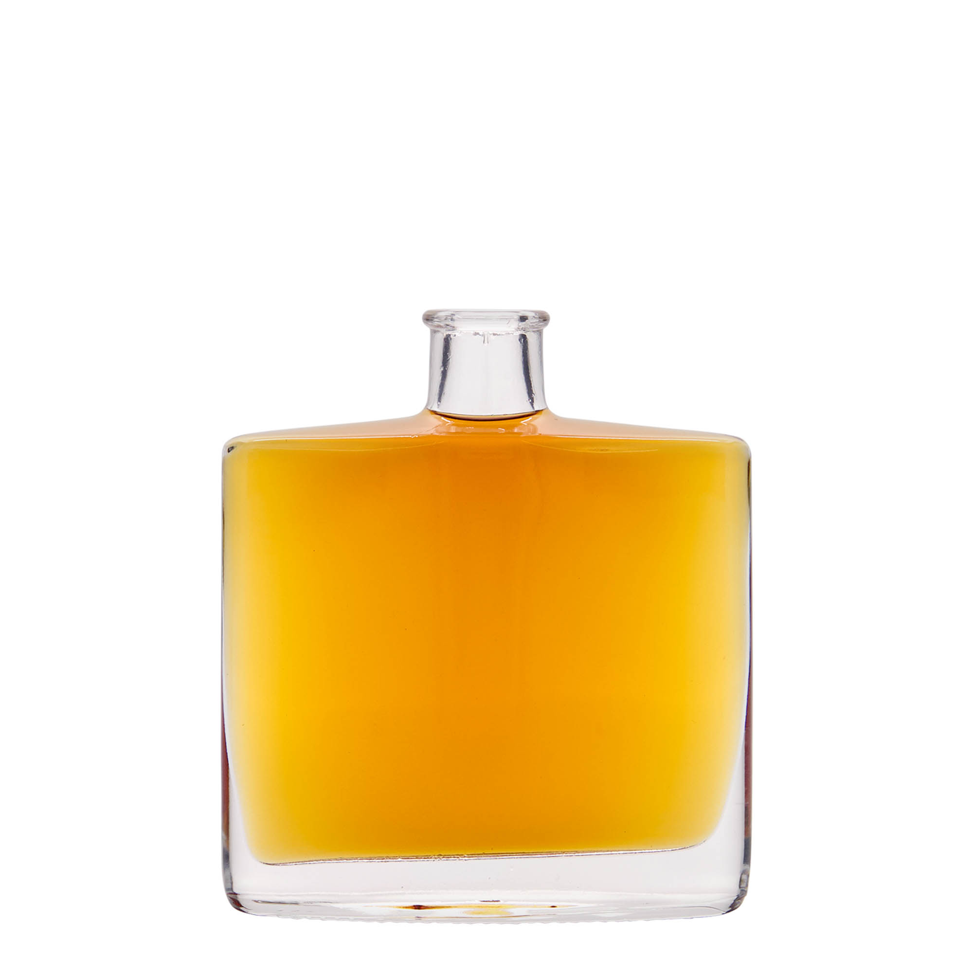Sticlă de sticlă 200 ml „Zorbas”, ovală, gura: dop de plută