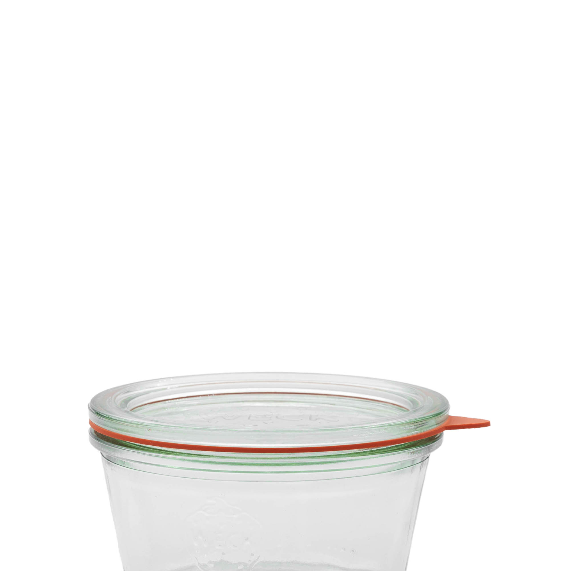 Inel de conservare WECK RR100 #, roșu, gură: margine rotundă