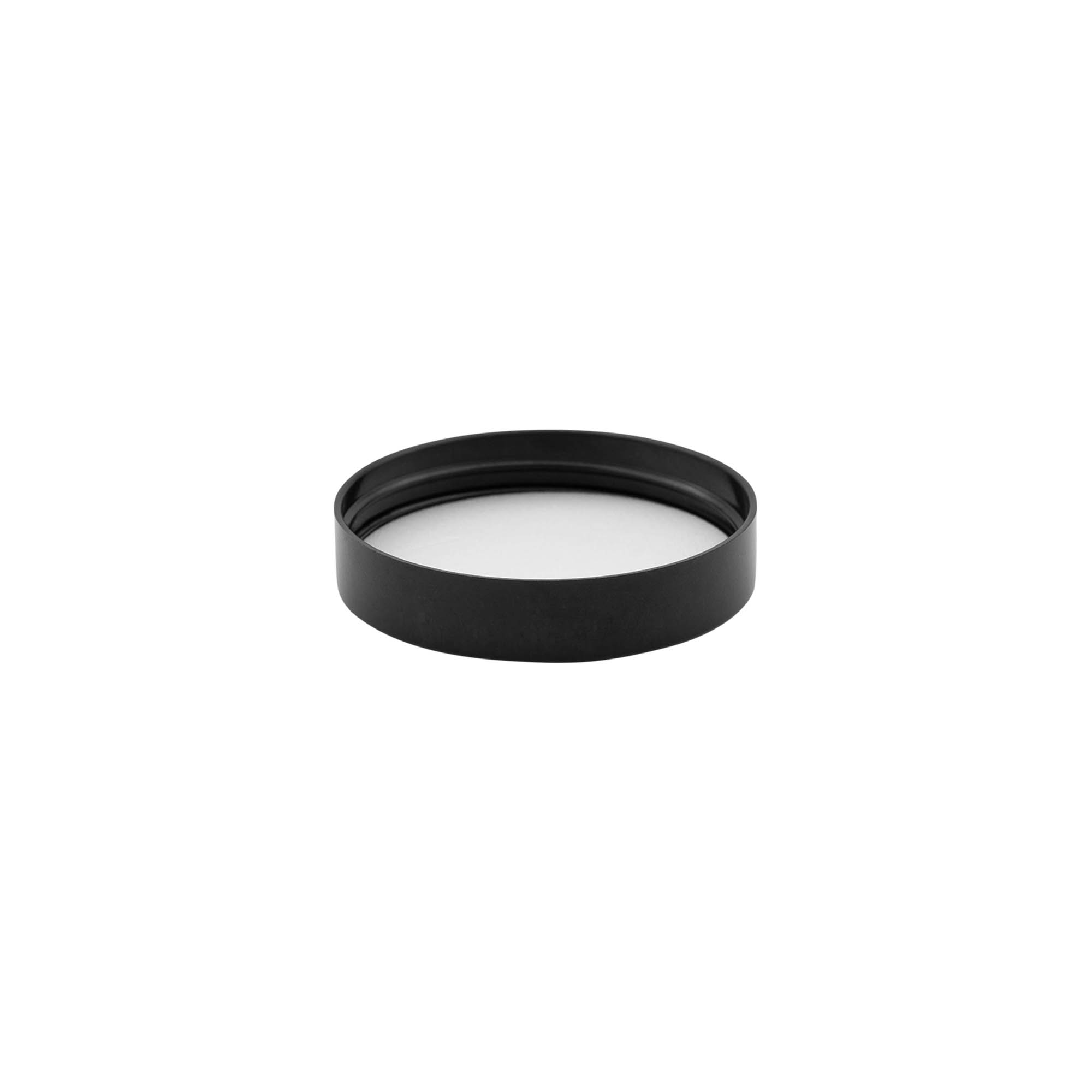Capac cu filet pentru 120 ml 'Brown Line', plastic HPM, negru Capac cu filet pentru 120 ml 'Brown Line', plastic HPM, negru