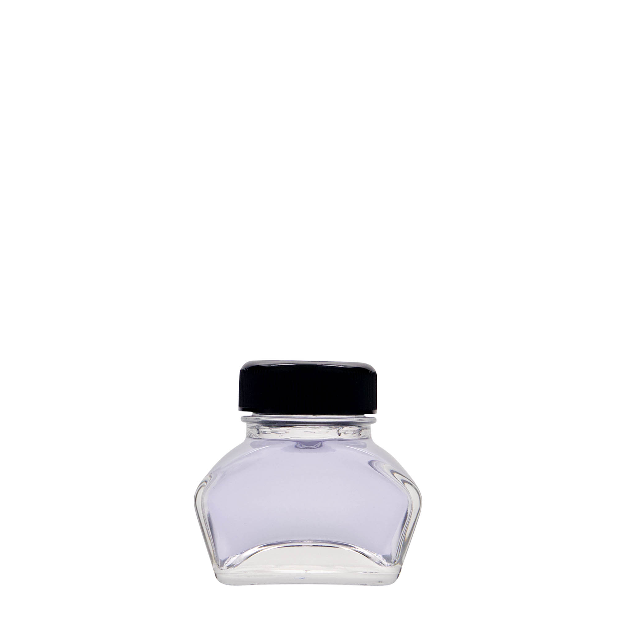 30 ml sticluță de cerneală, dreptunghiulară, gura: capac cu filet 30 ml sticluță de cerneală, dreptunghiulară, gura: capac cu filet