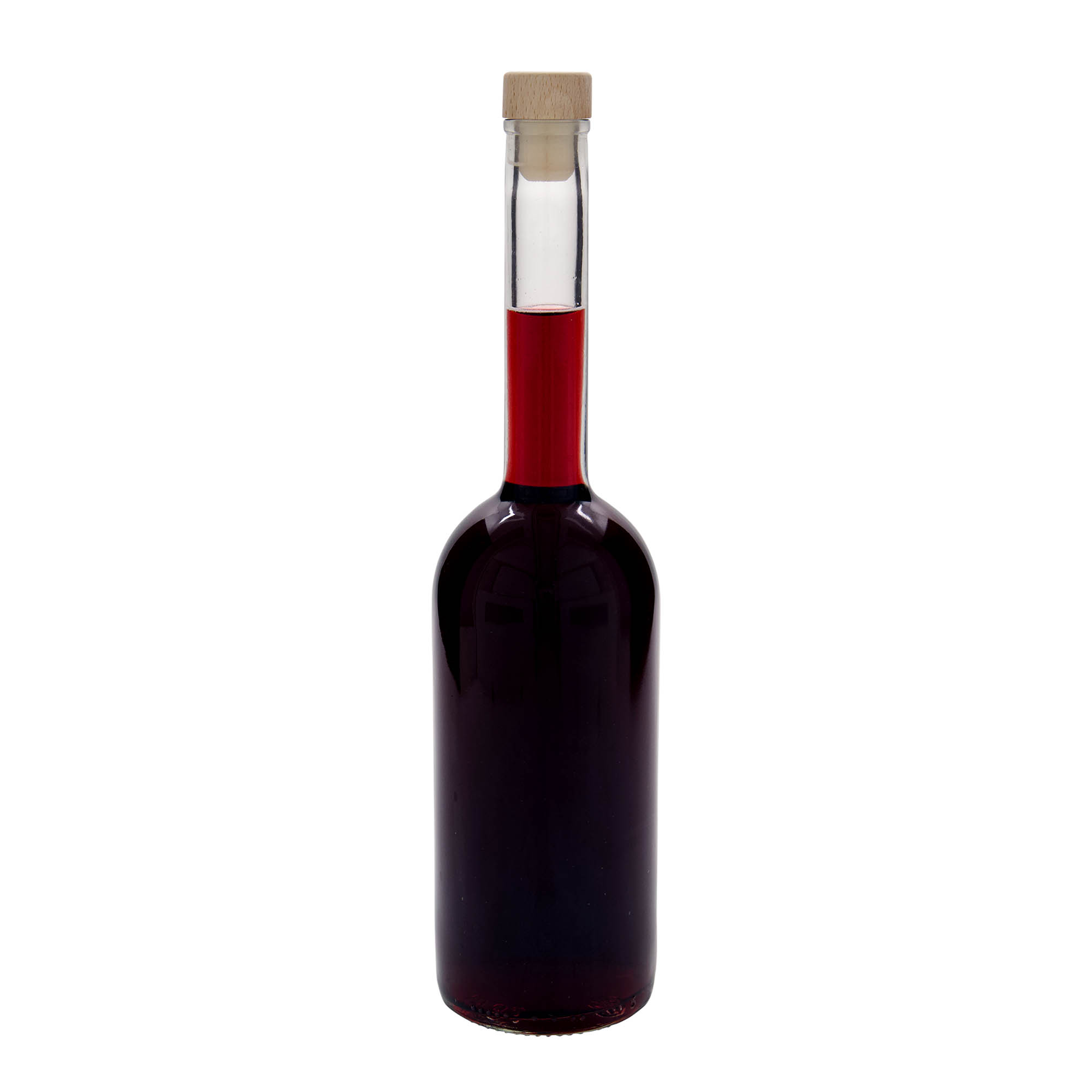 Sticlă de sticlă de 700 ml „Opera”, gura: dop de plută
