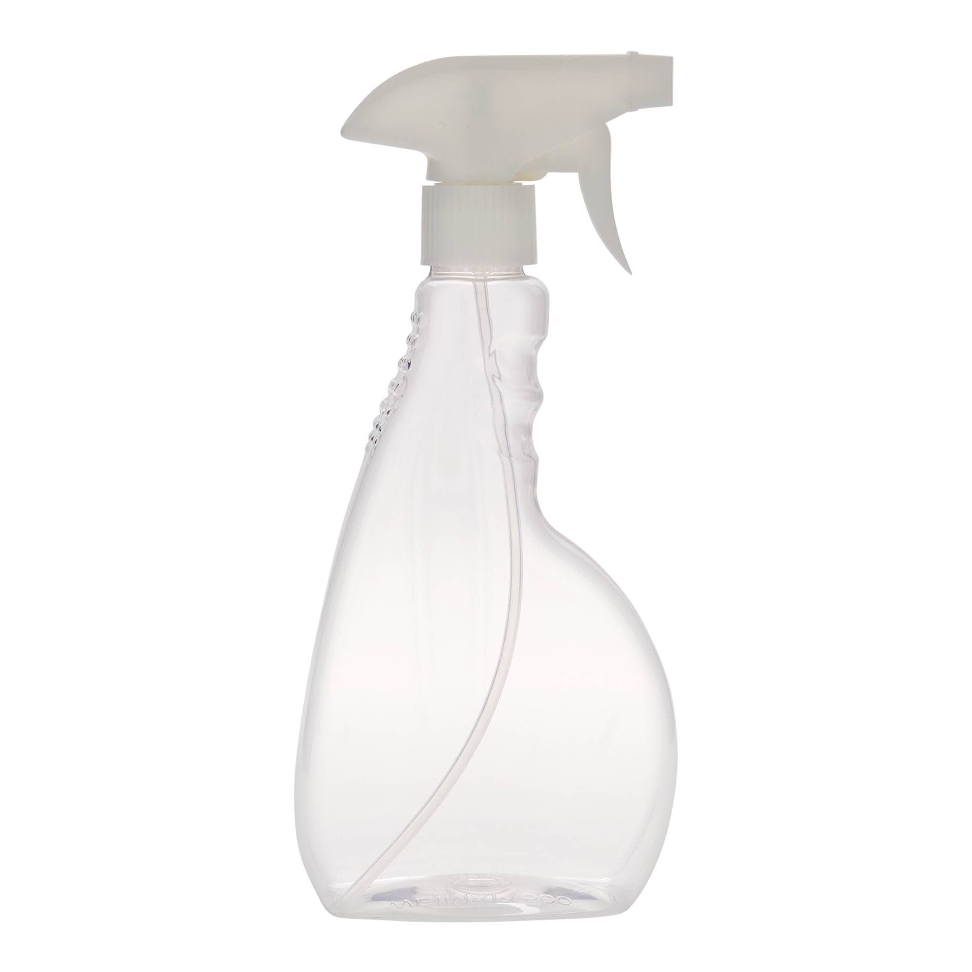 Sticlă PET cu pulverizator de 500 ml „Piccobello”, dreptunghiulară, din plastic, gura: capac cu filet