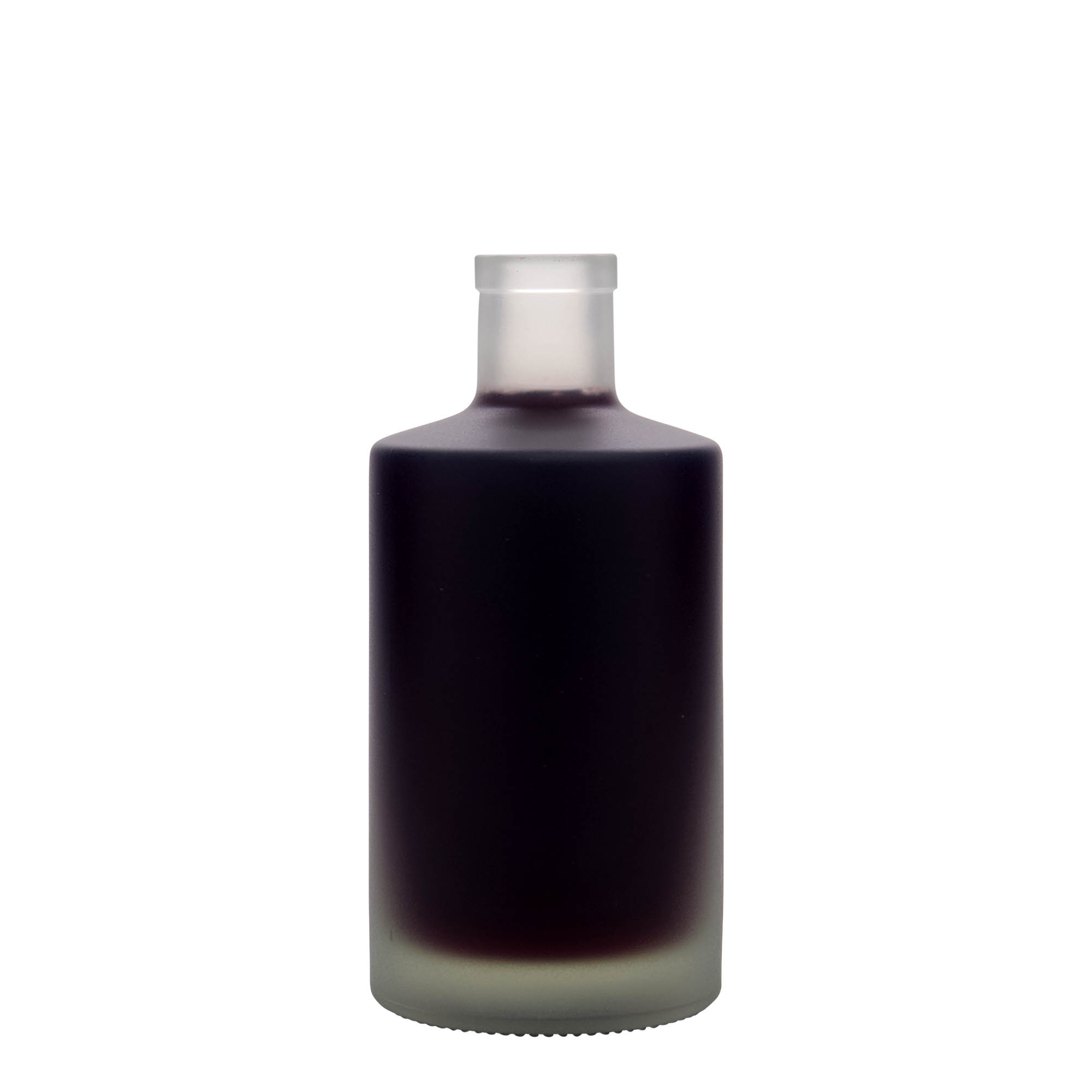 Sticlă de sticlă de 500 ml „Caroline”, înghețată, gură: plută Sticlă de sticlă de 500 ml „Caroline”, înghețată, gură: plută
