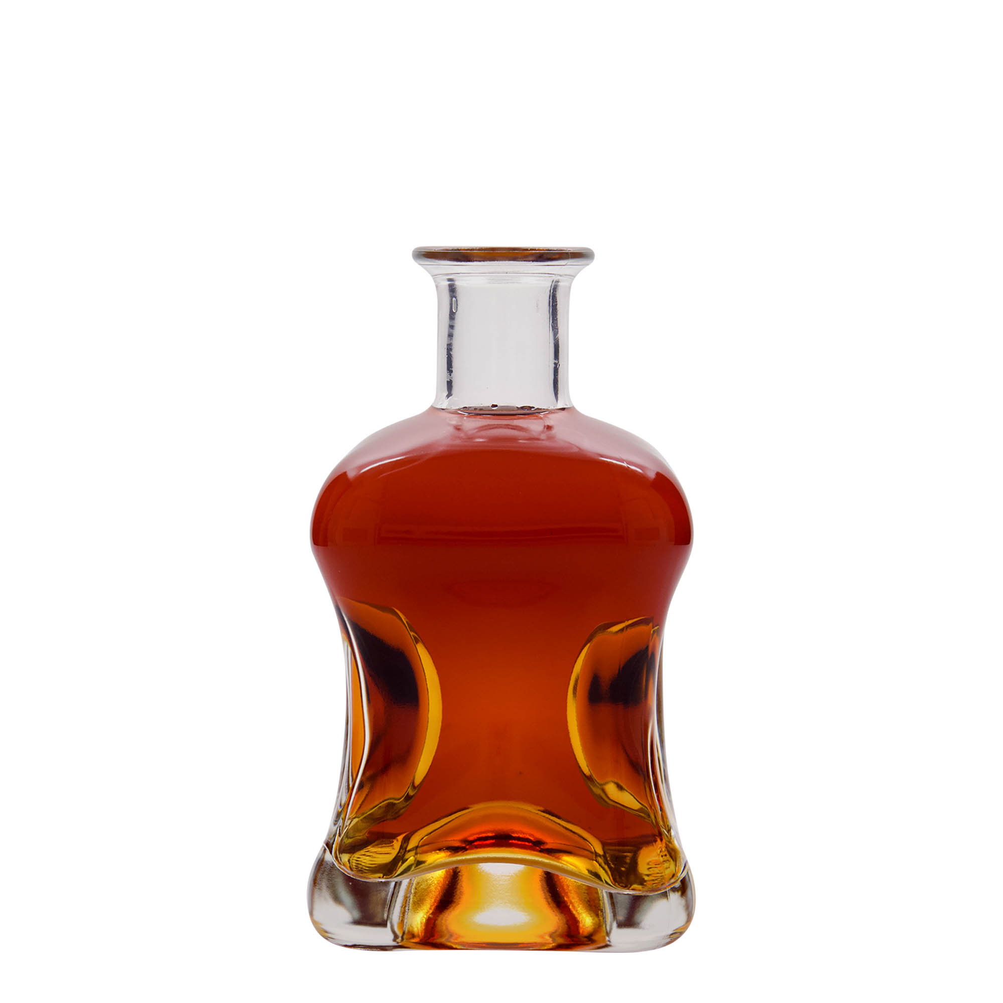 Sticlă de sticlă de 500 ml „Dublin”, pătrată, gură: dop
